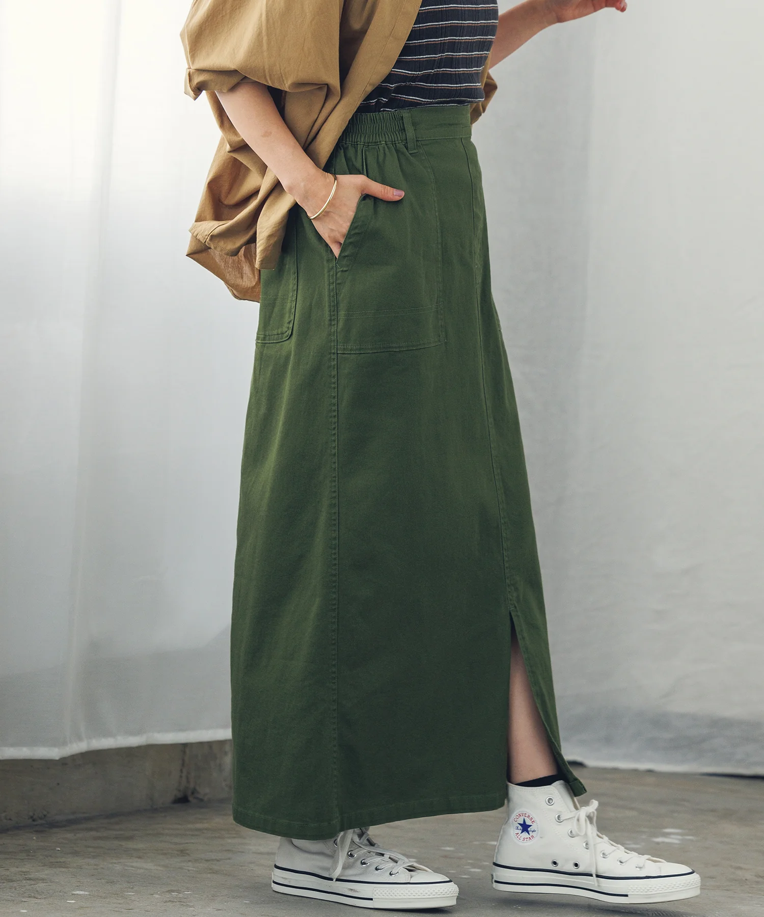 ストレッチ  ベイカースカート