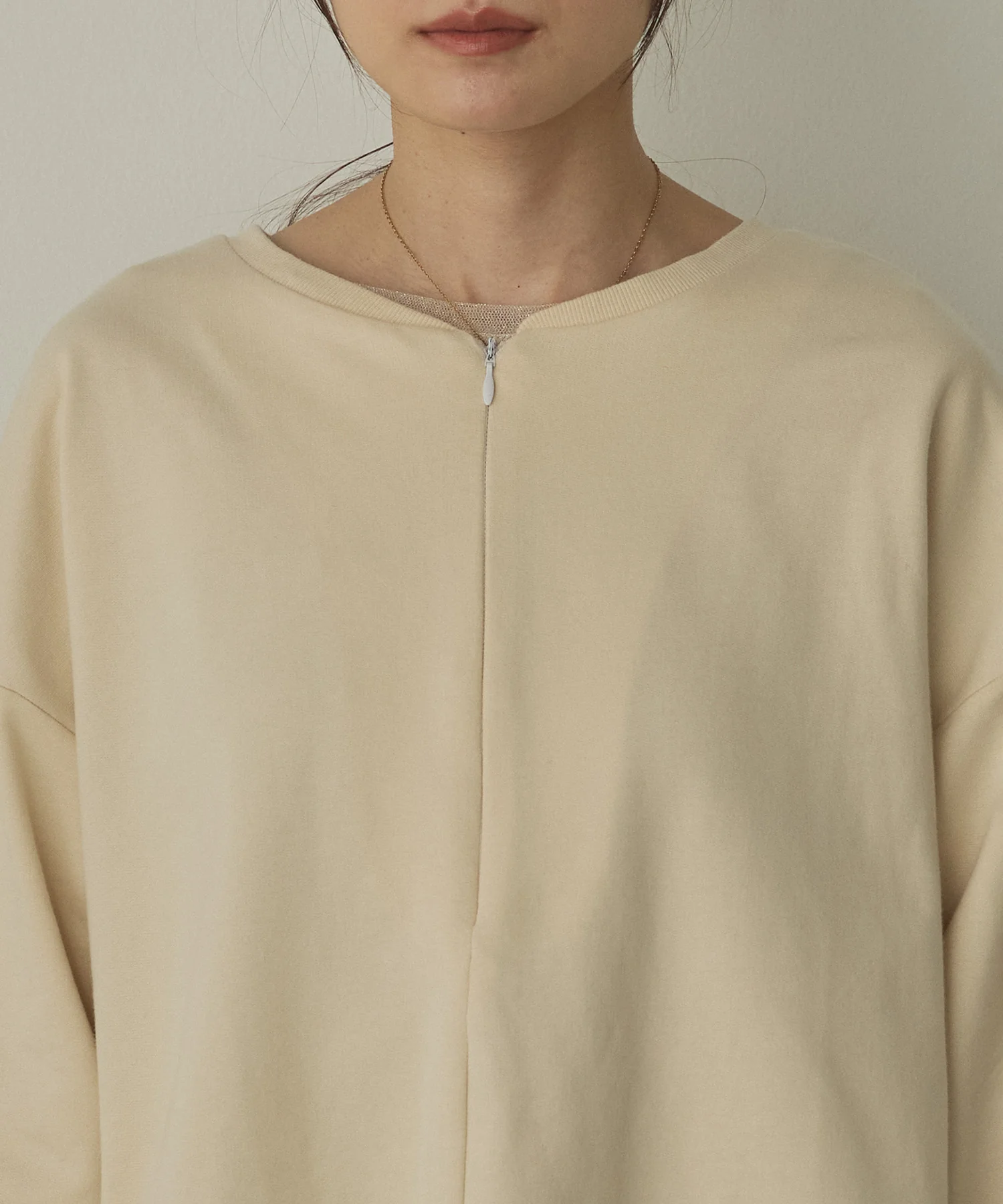 【WEB限定/別注】2WAY ハーフジップスウェット