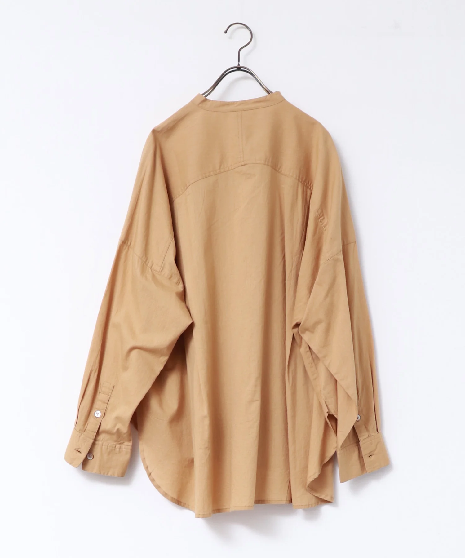 バンドカラーシャツ