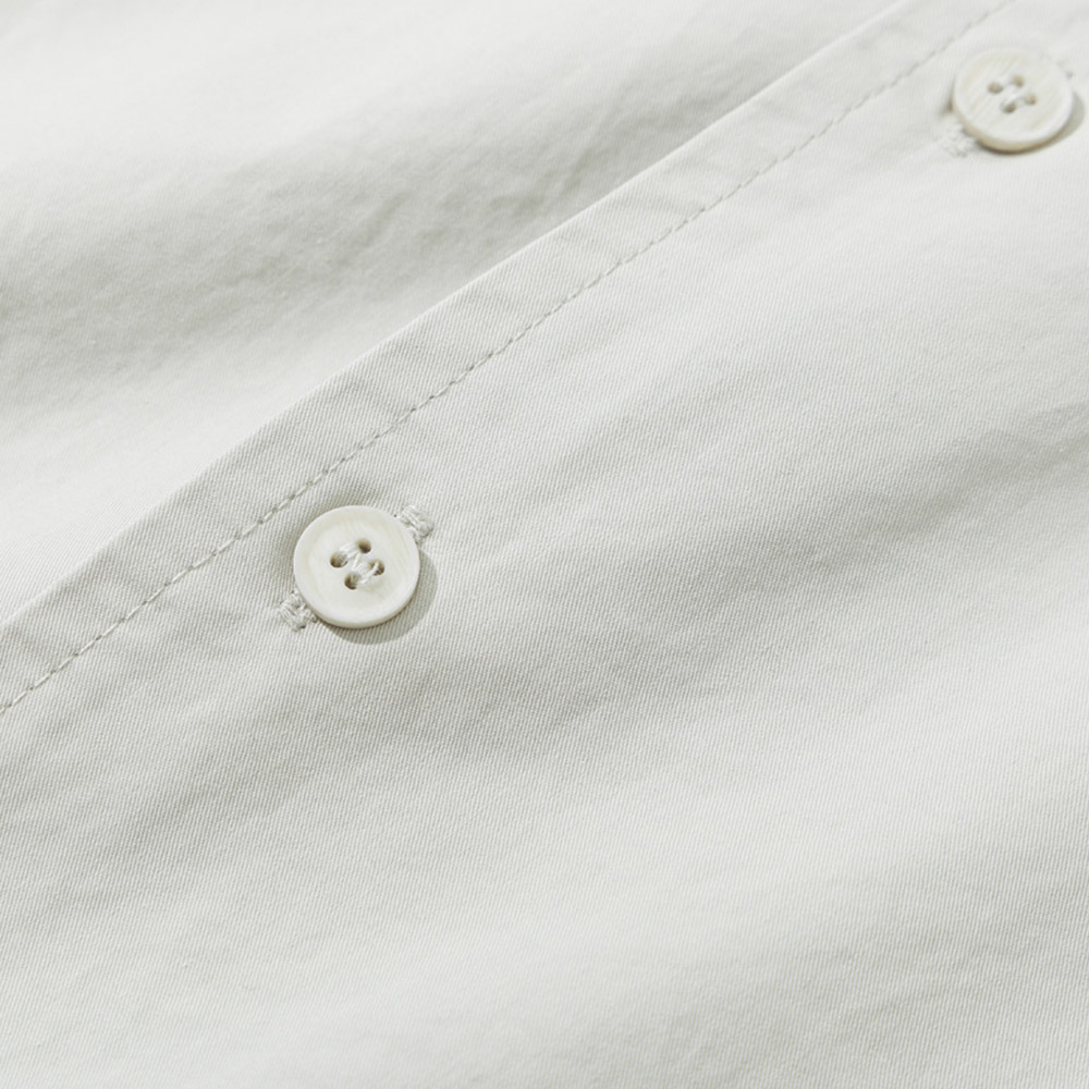 ナバホ サンダーバード刺繍付き開襟シャツ