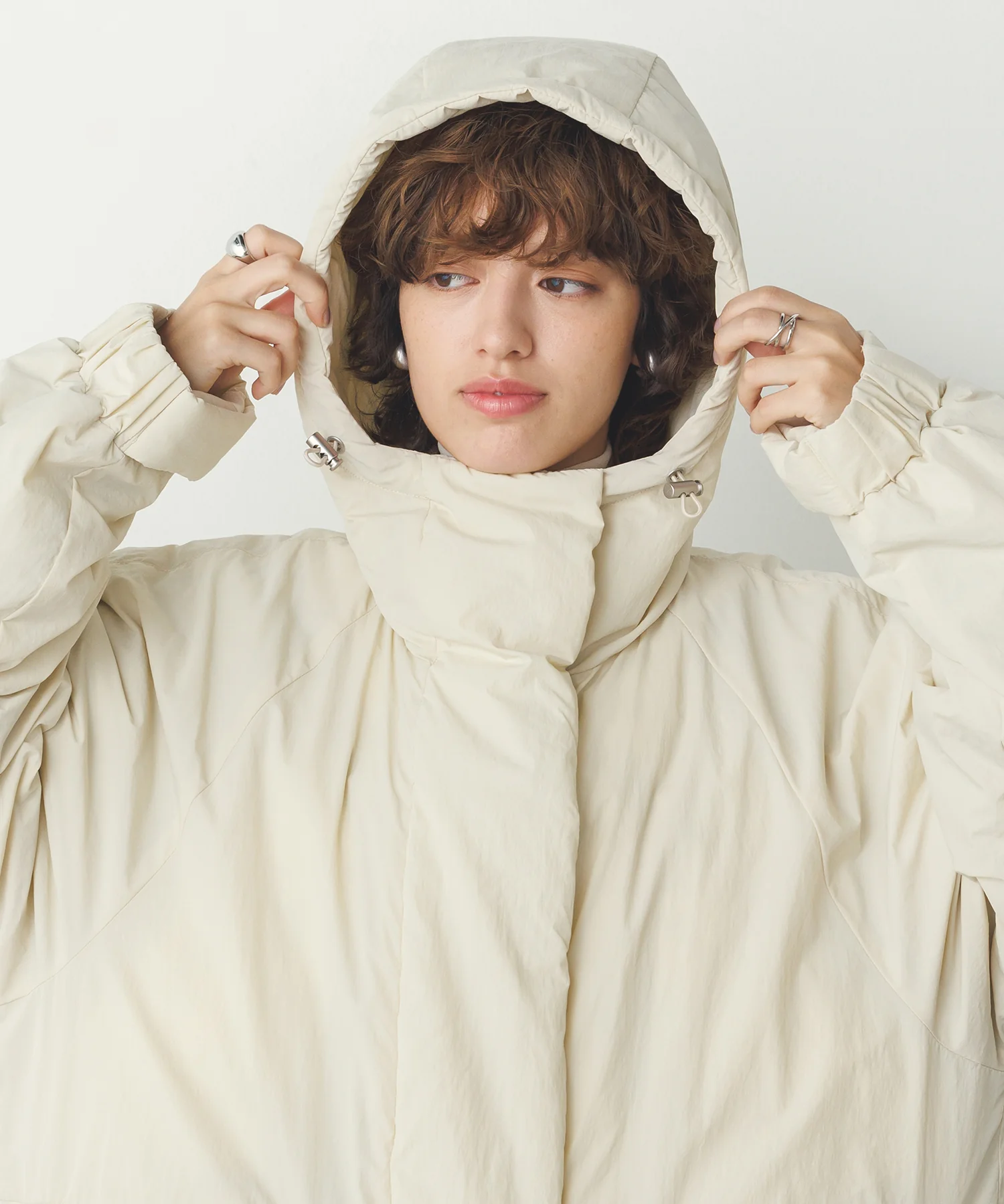 中綿ミディアム フードコート