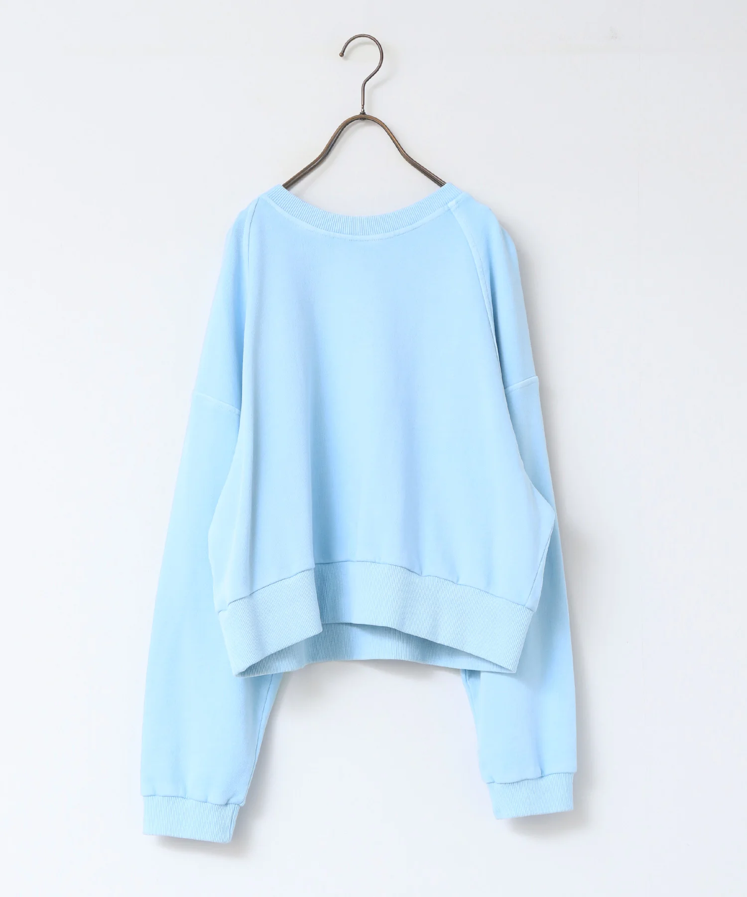 裏毛ピグメント カラースウェット
