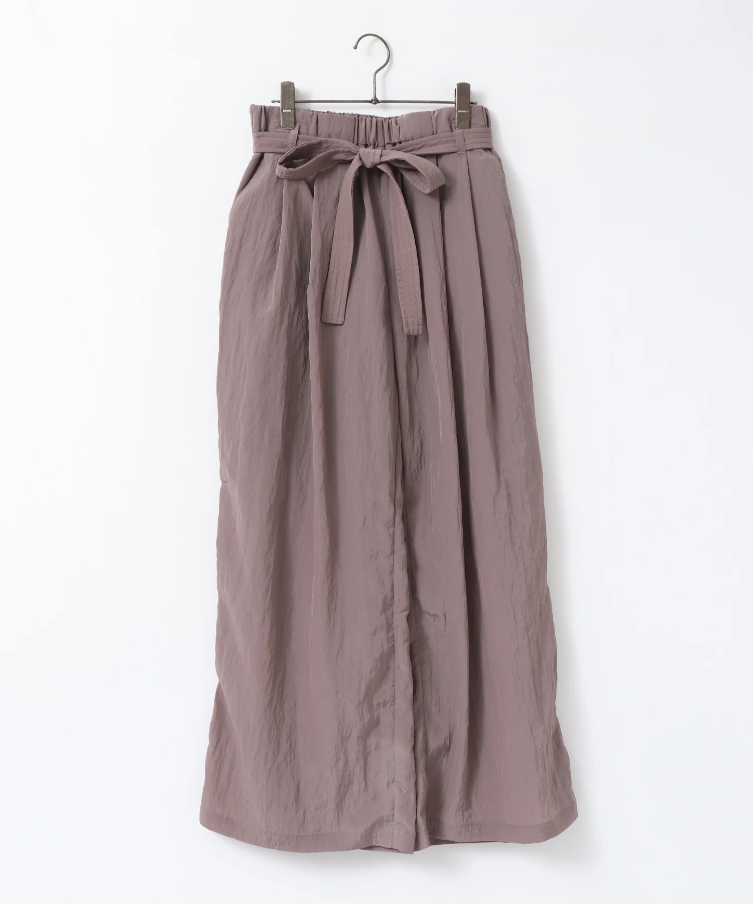 ワッシャー加工 ワイドストレートパンツ