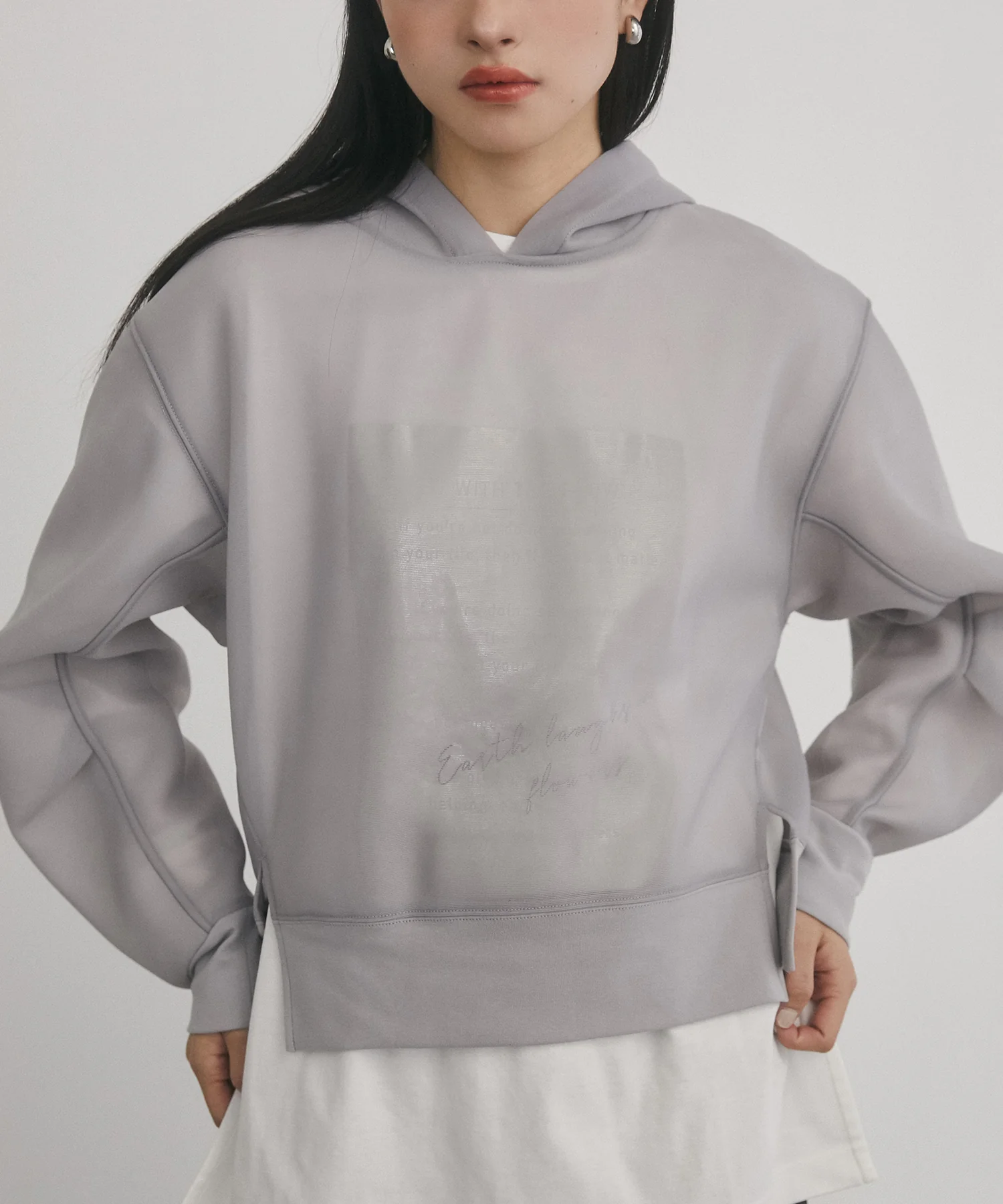 シアーダンボール パーカー