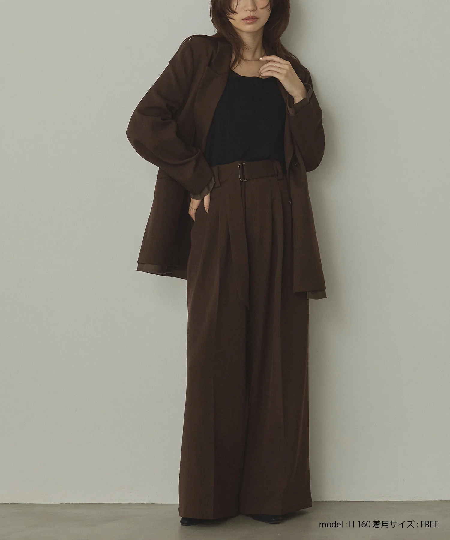 ストライプ ダブルジャケット