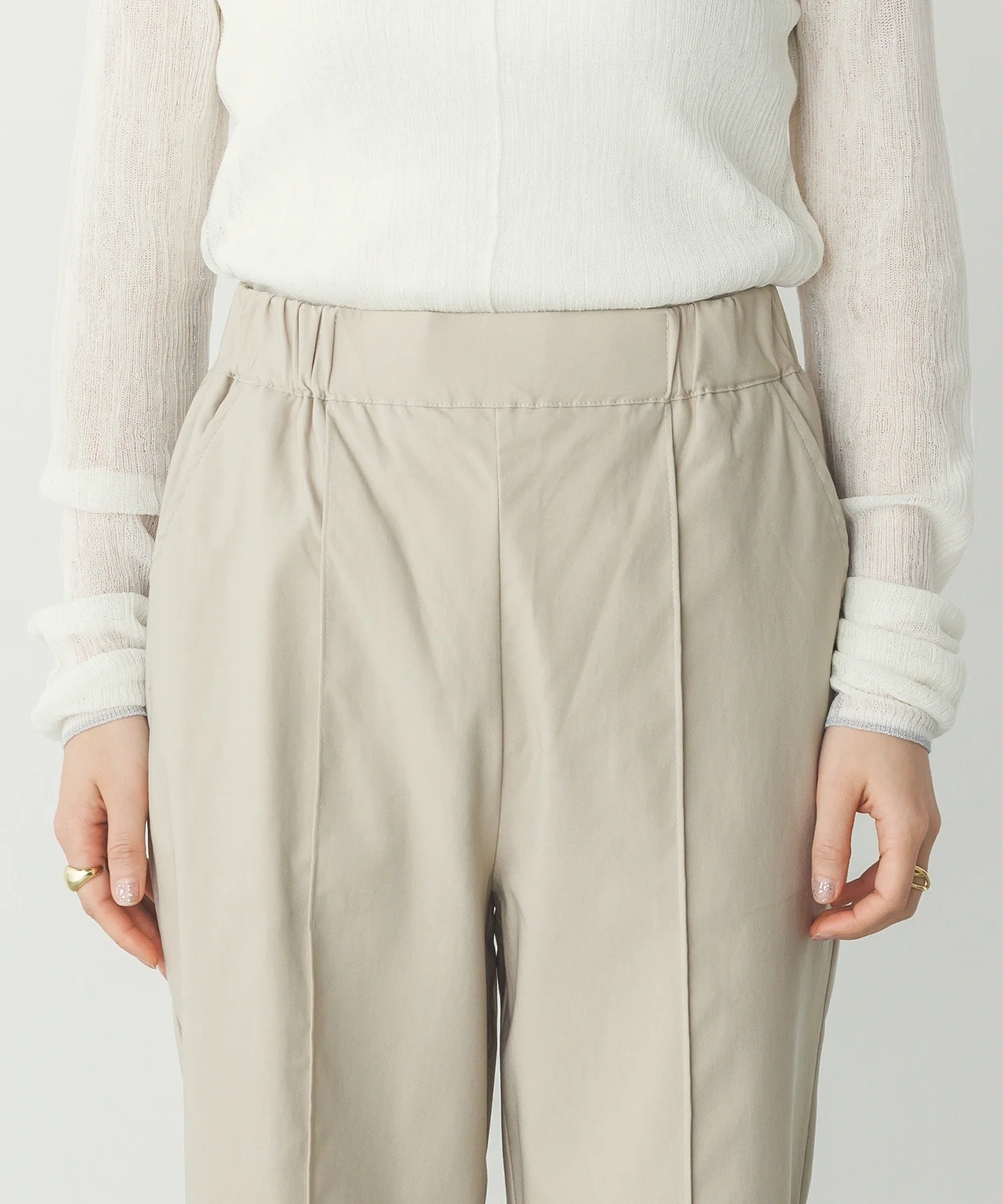 【ストレッチ】バリラク ストレートパンツ