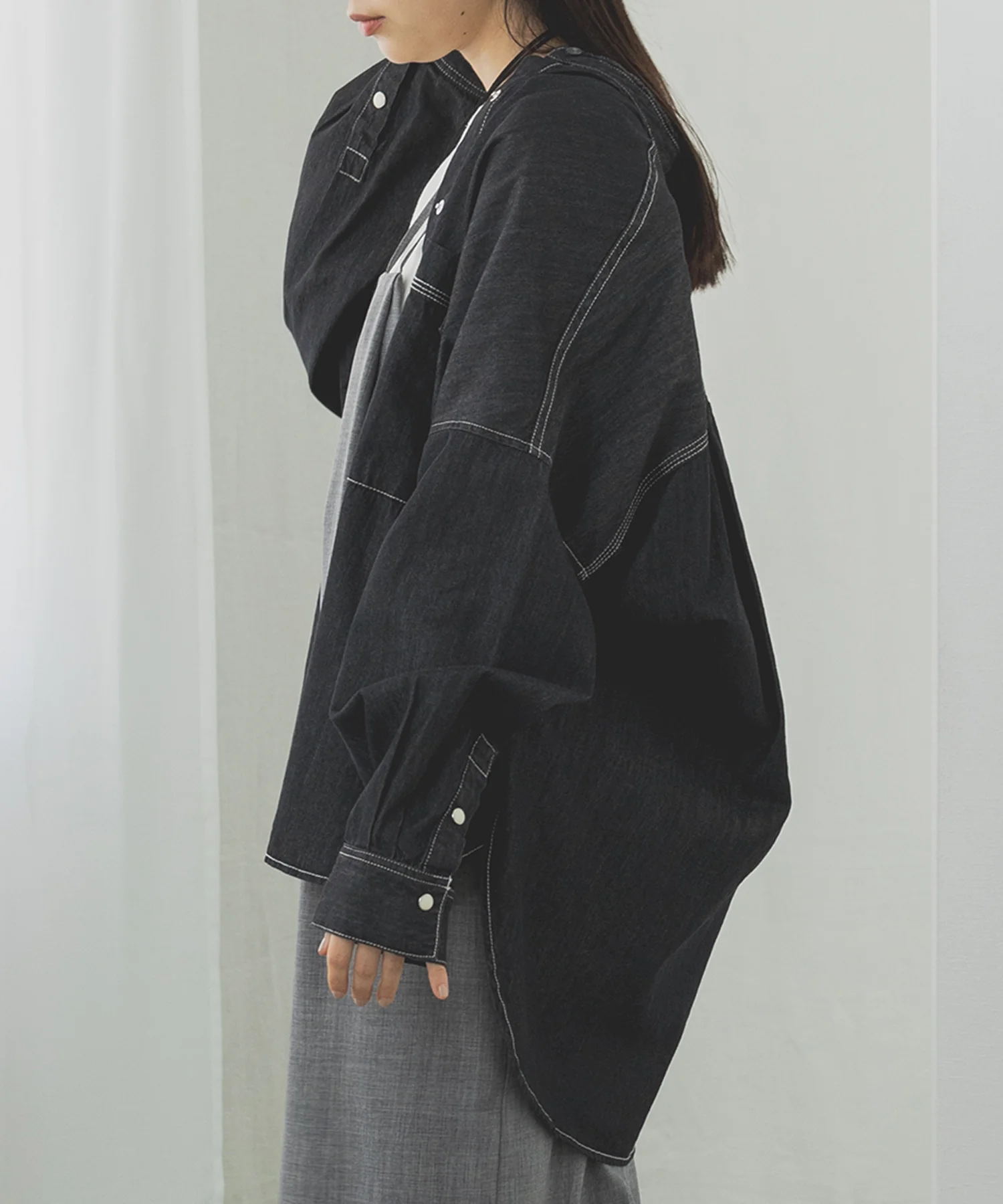 【新色追加】デニムオーバーシャツ