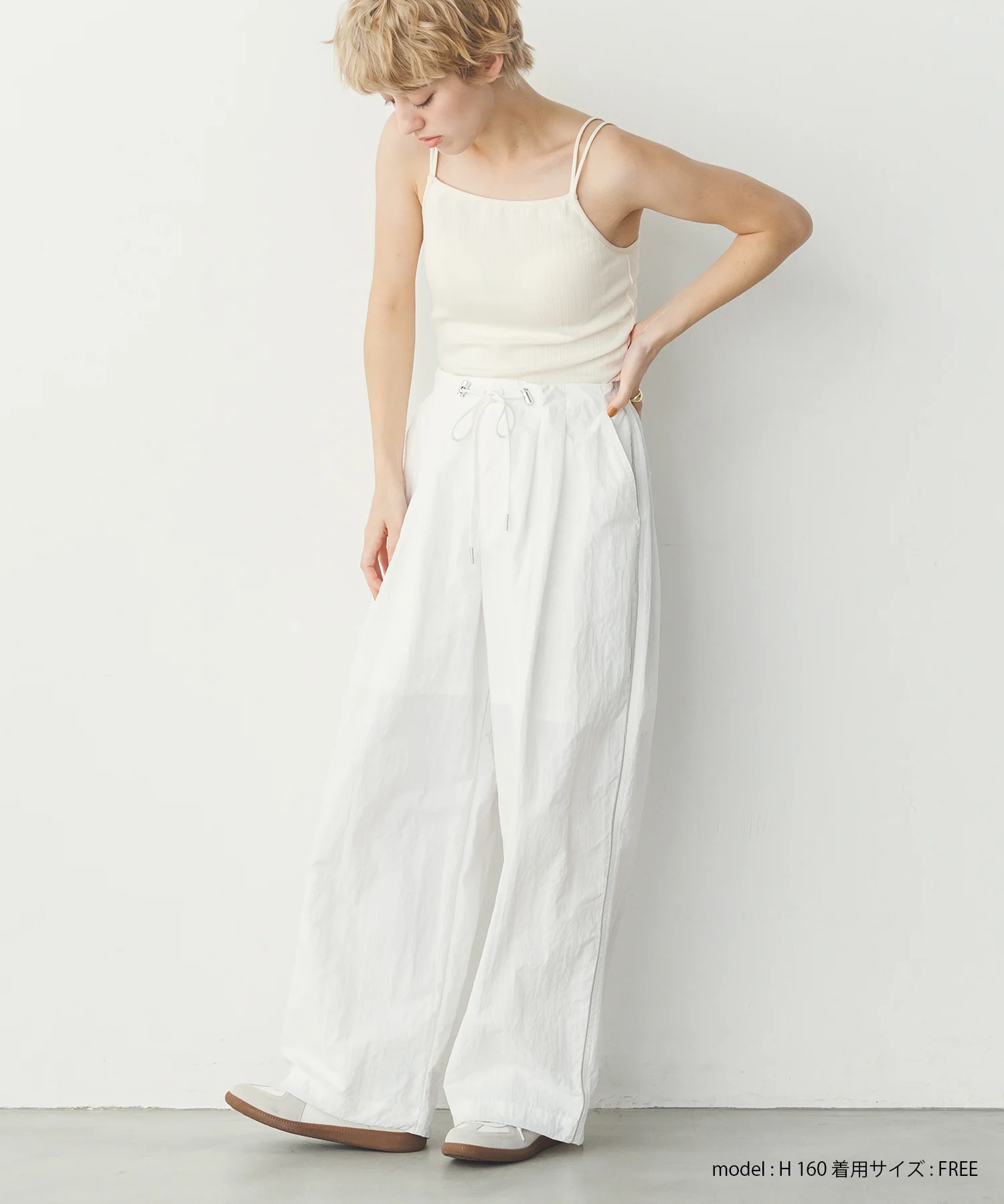 【WEB限定/別注】カップ付き キャミソール