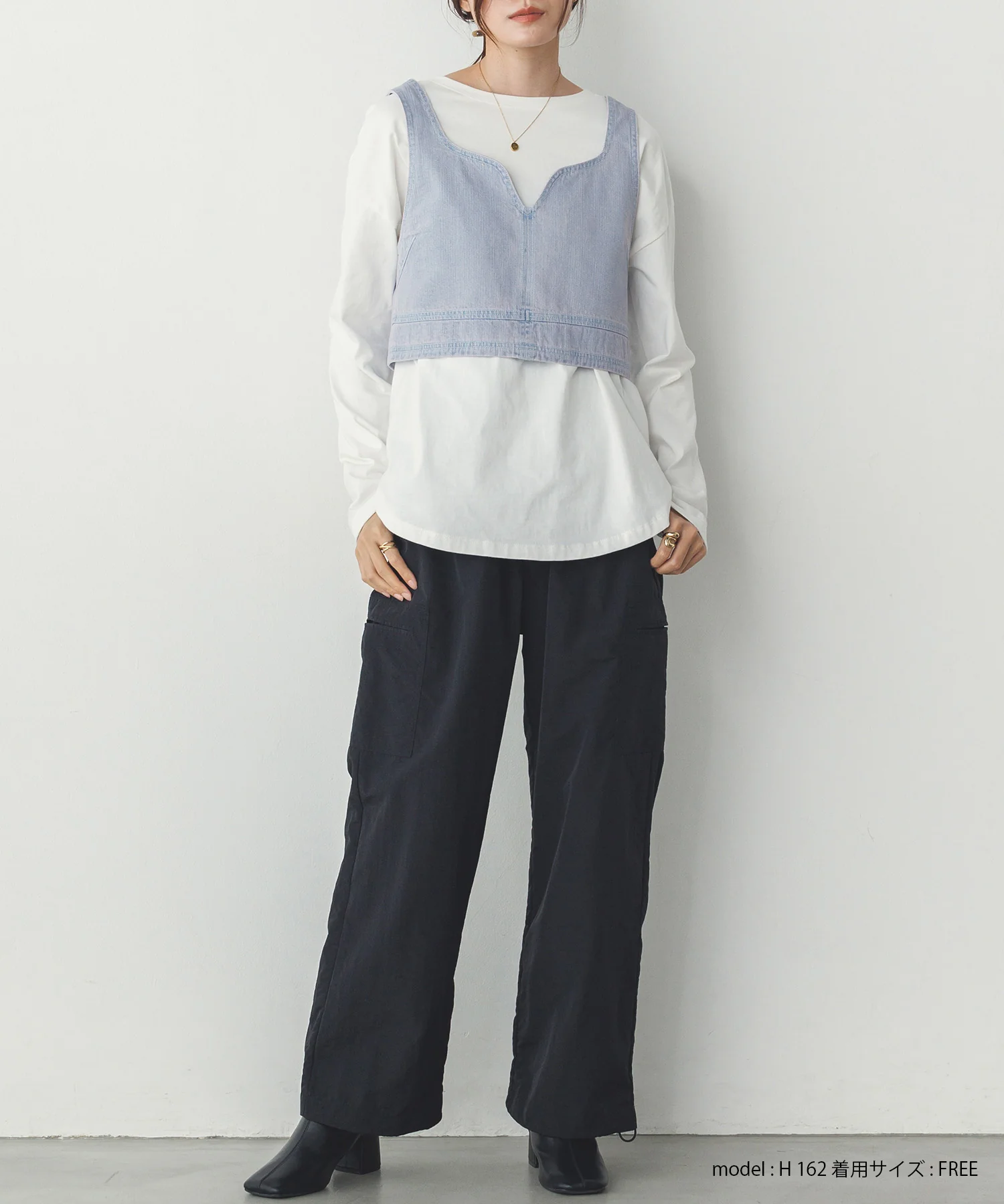 ナイロン カーゴパンツ