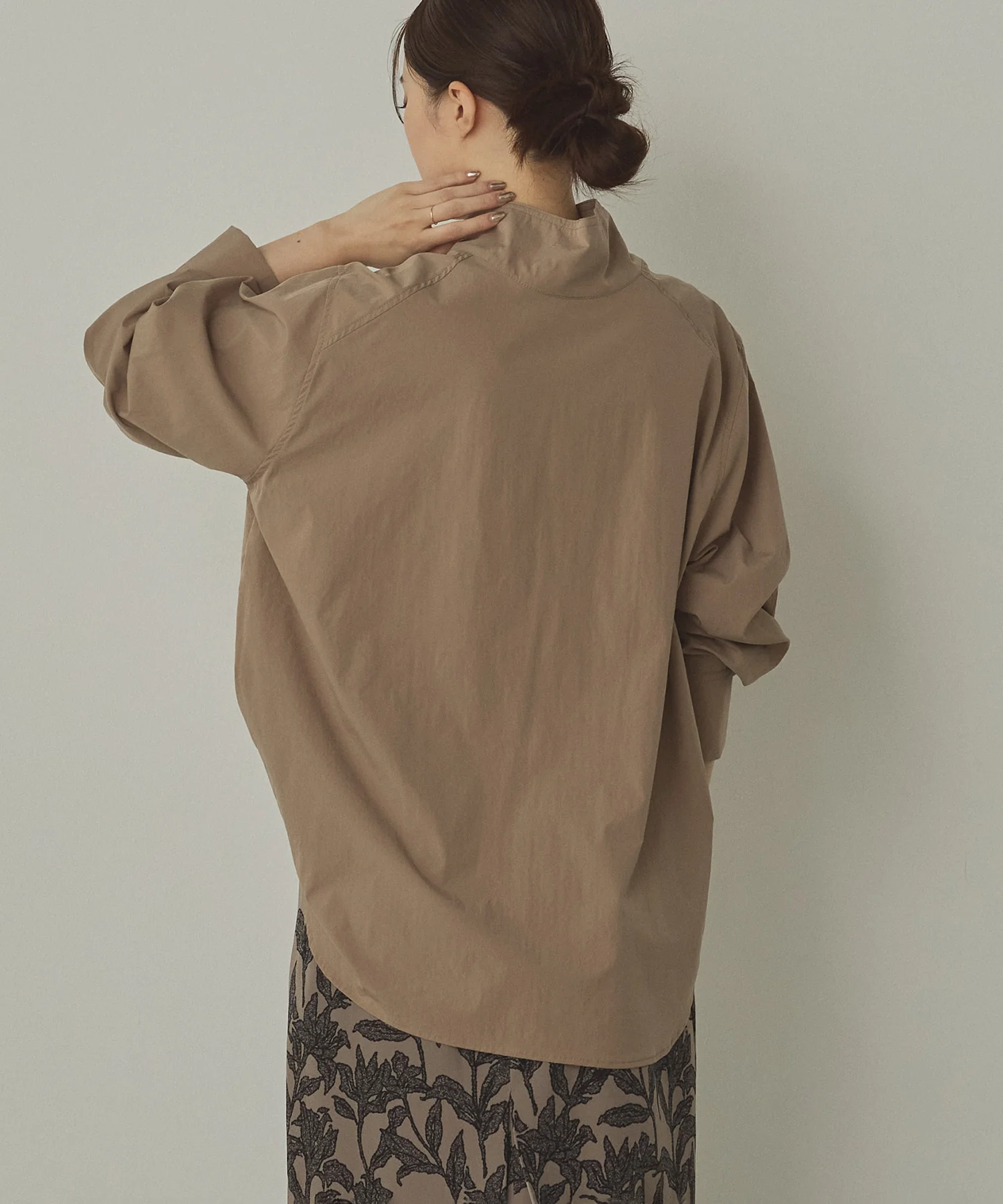 2WAY ハイネックシャツ