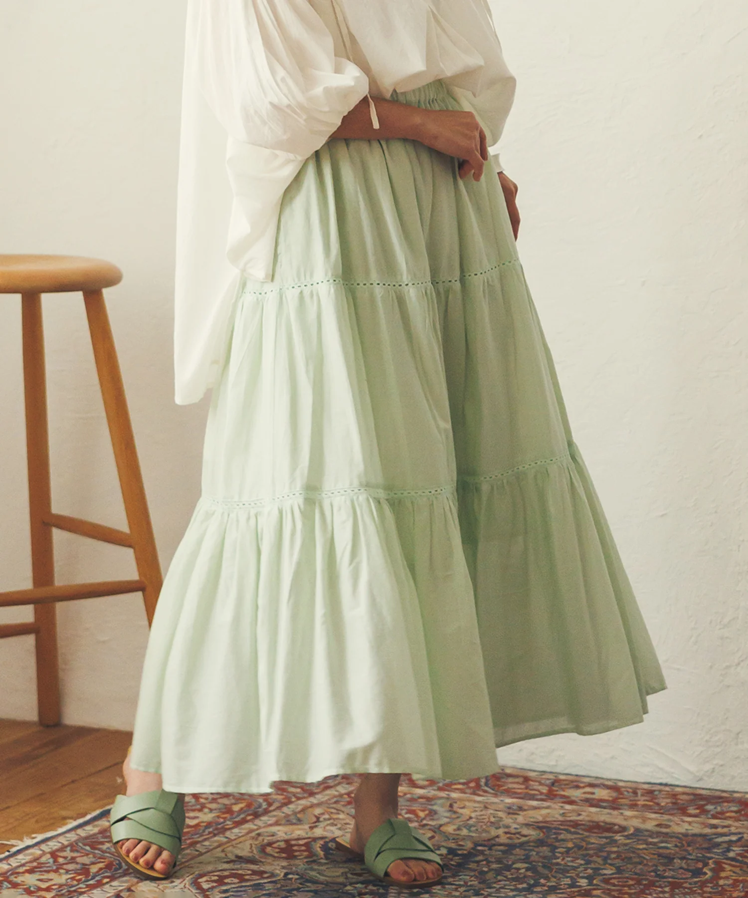 ティアードスカート