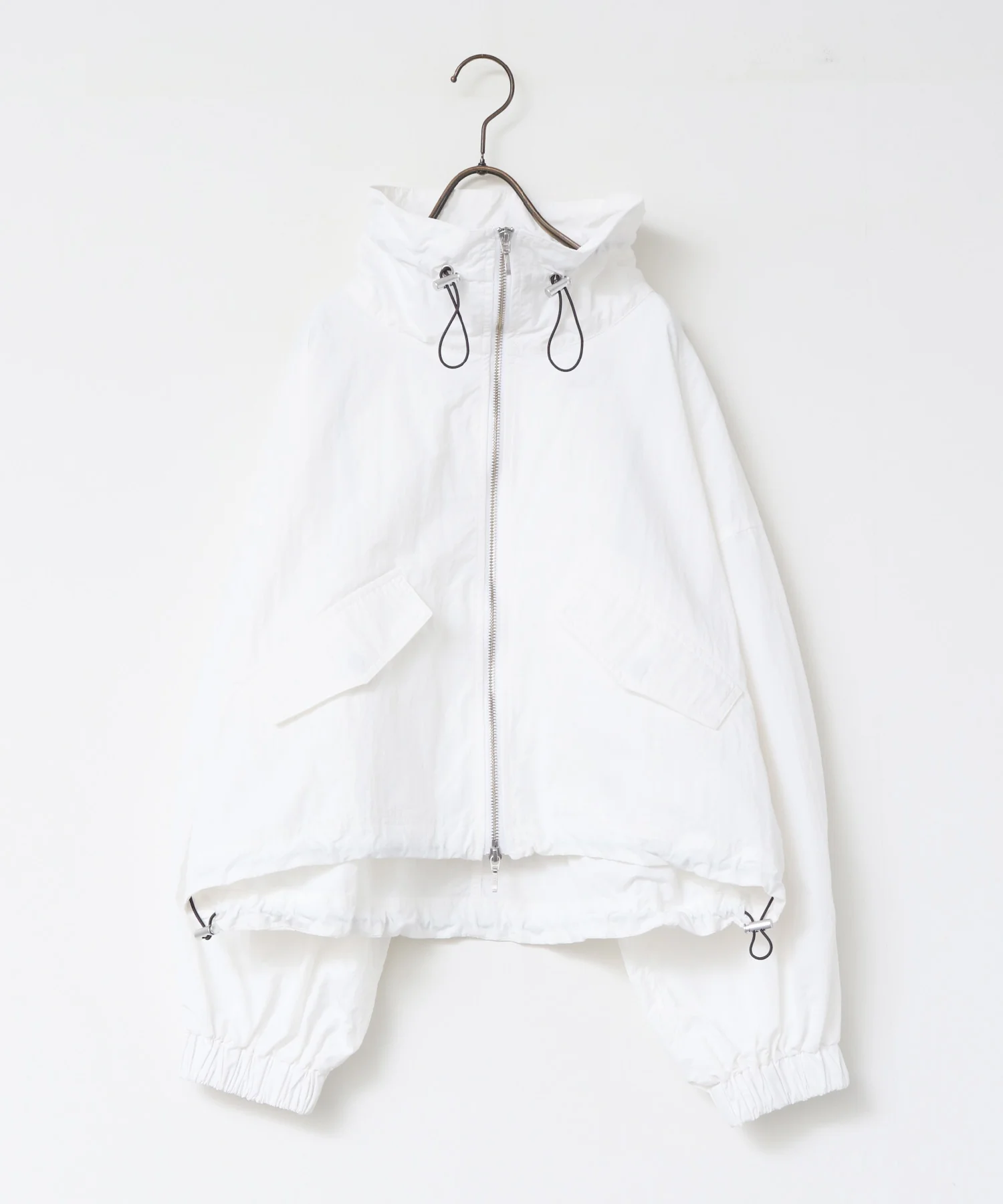 【撥水加工】グログラン ショートブルゾン