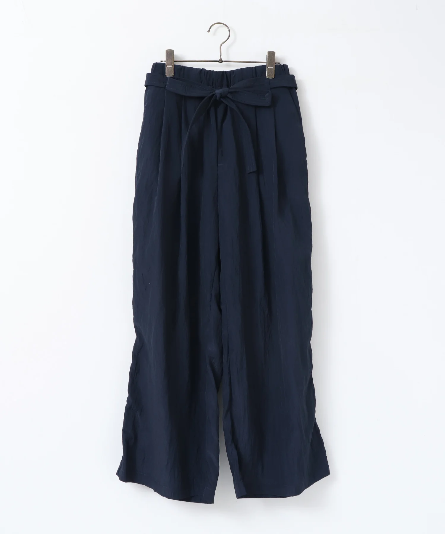 ワッシャー加工 ワイドストレートパンツ