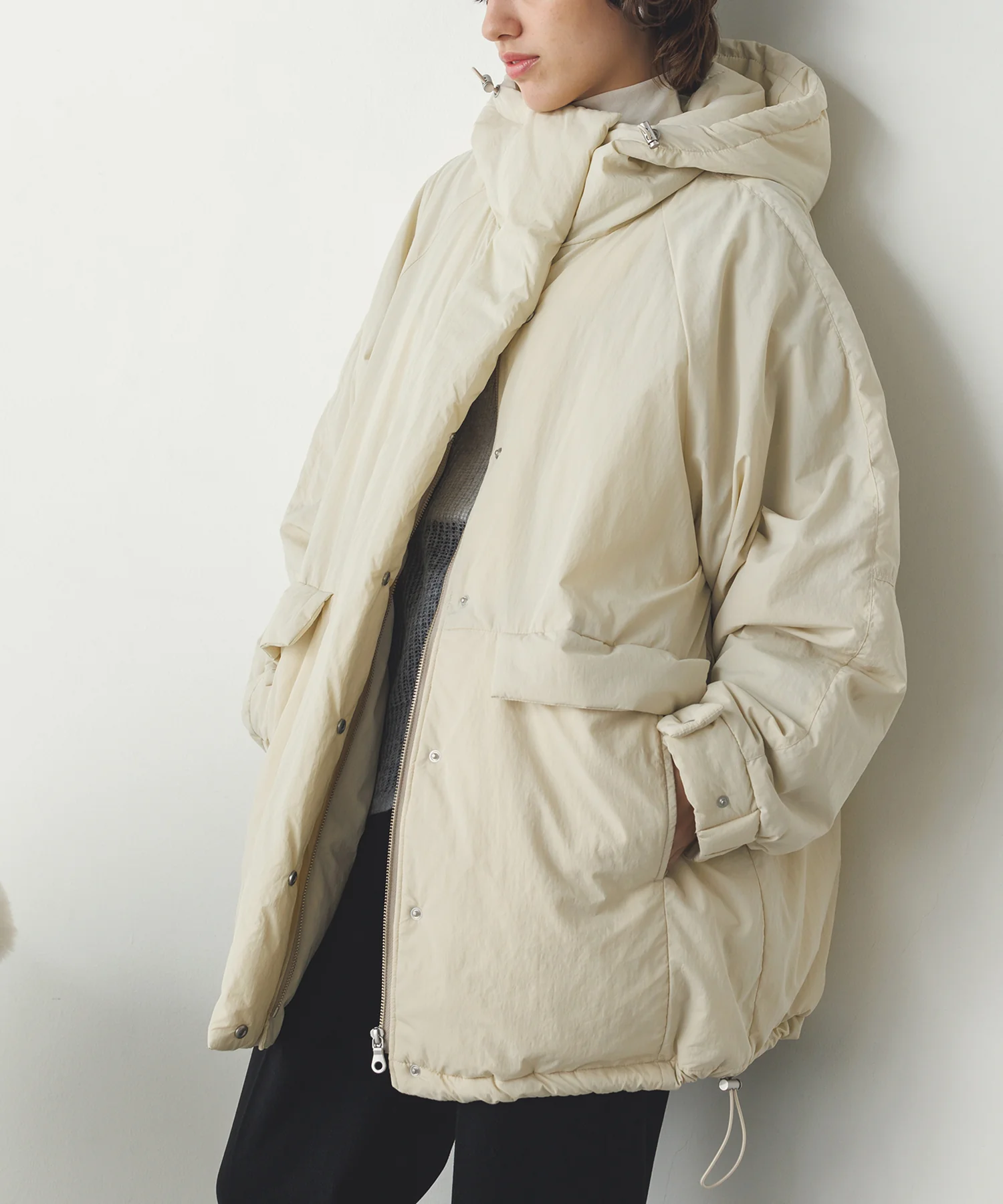 中綿ミディアム フードコート