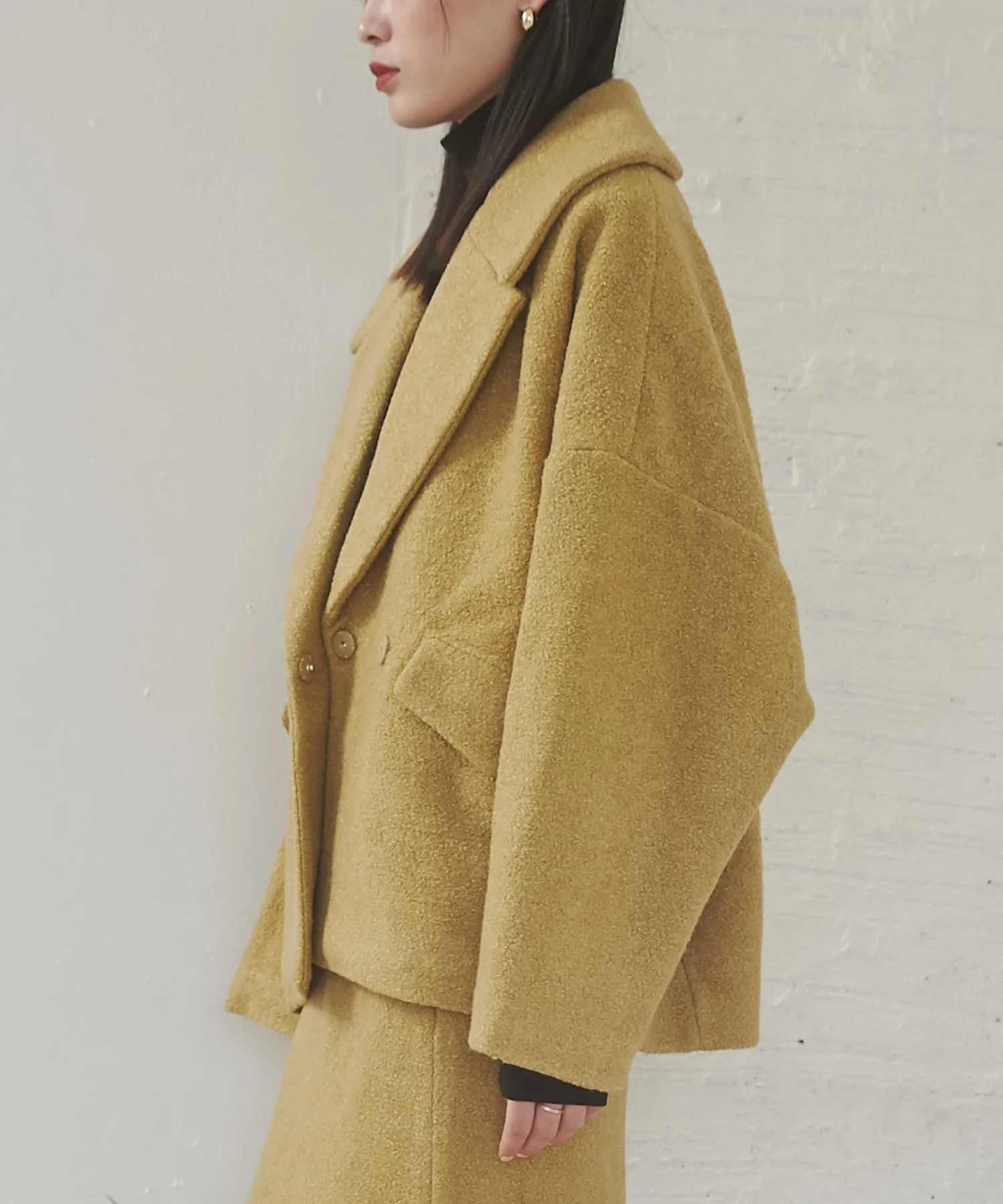 ミニブークレ オーバージャケット