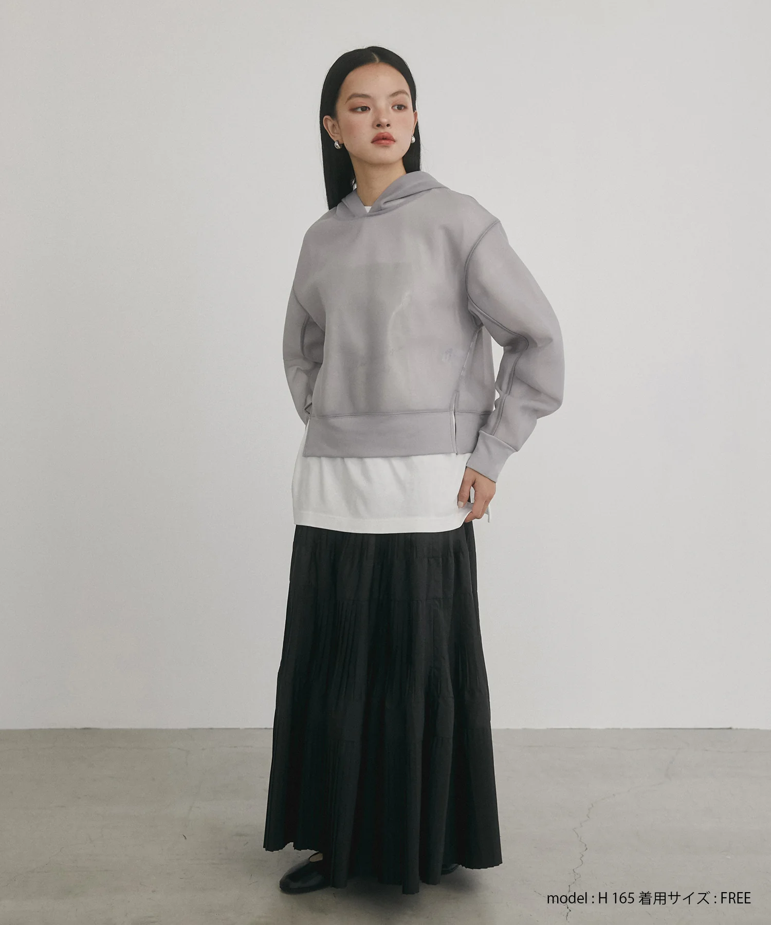 シアーダンボール パーカー