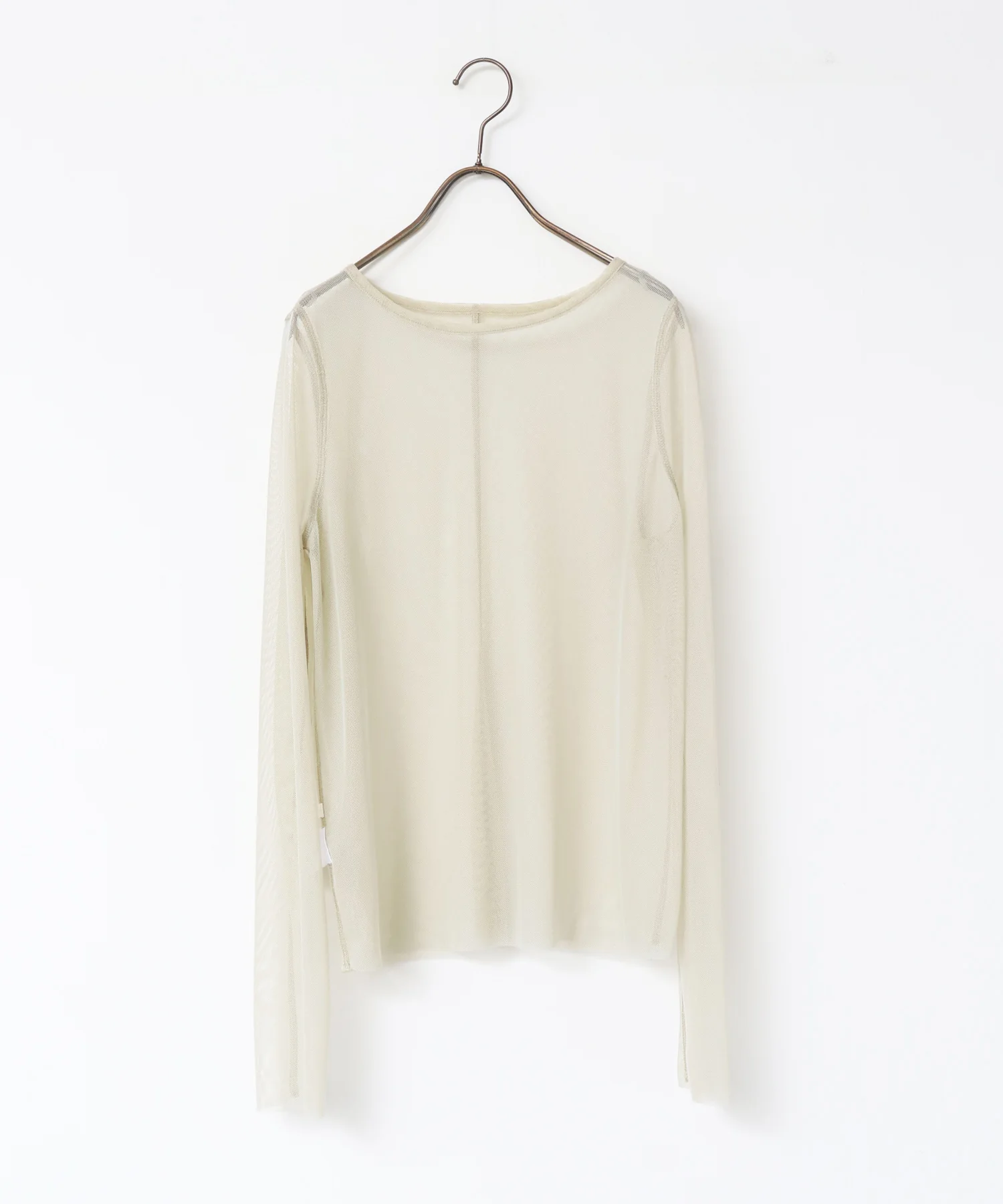 【WEB限定/別注】リバーシブルパワーネット クルーネックシアートップス