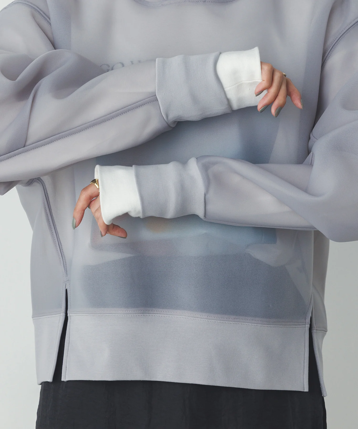 シアーダンボール パーカー