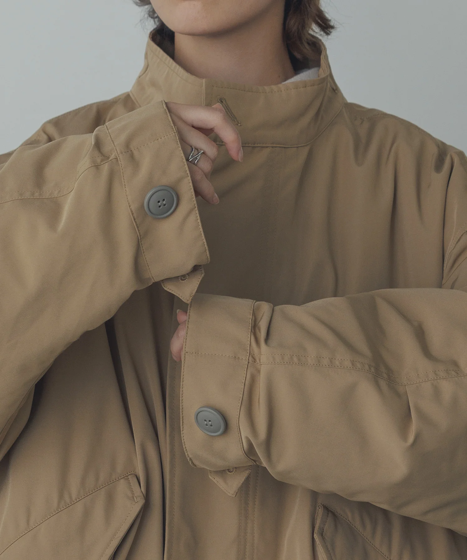 TCブロード M65ロングコート