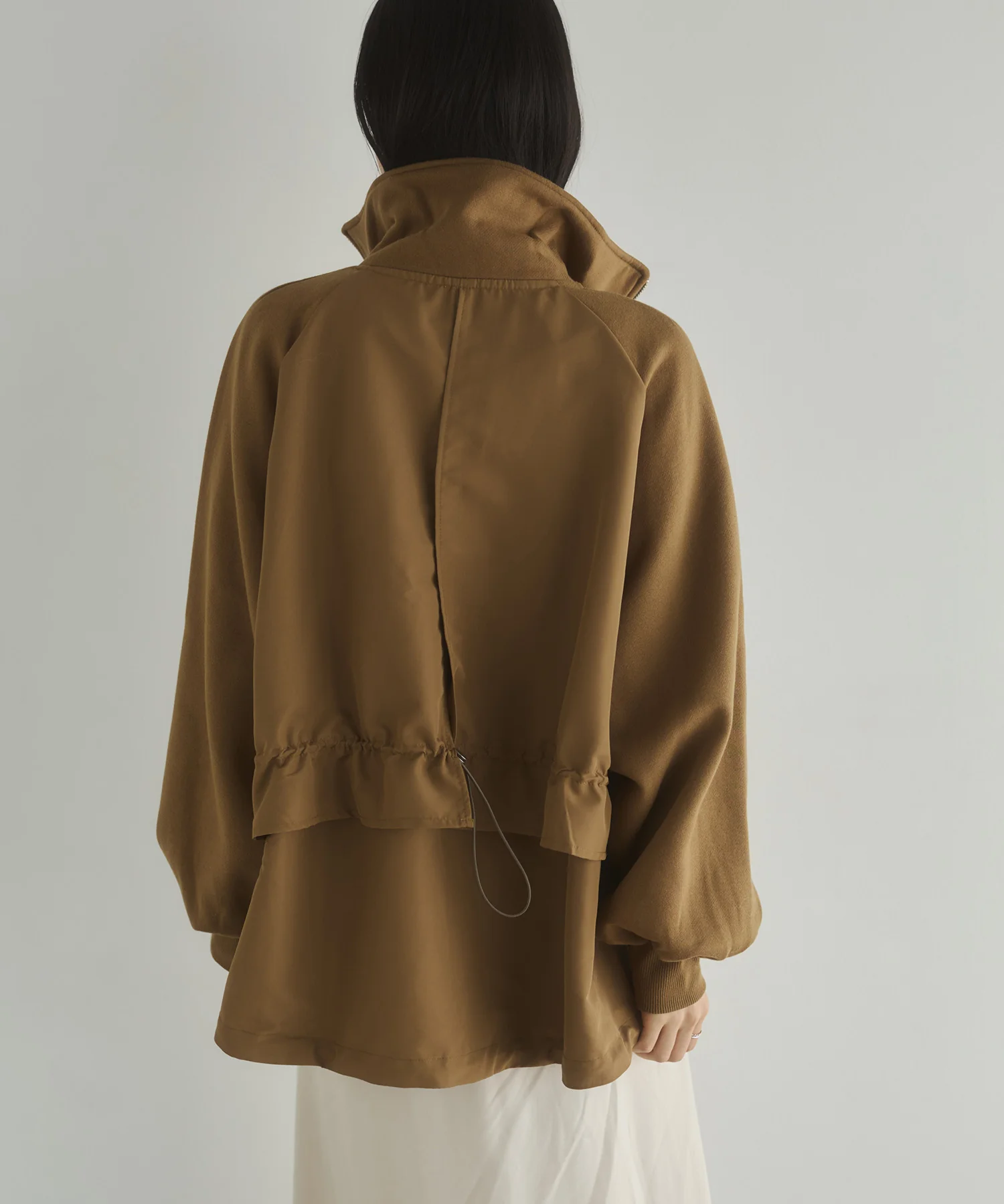 裏起毛 Wジップブルゾン