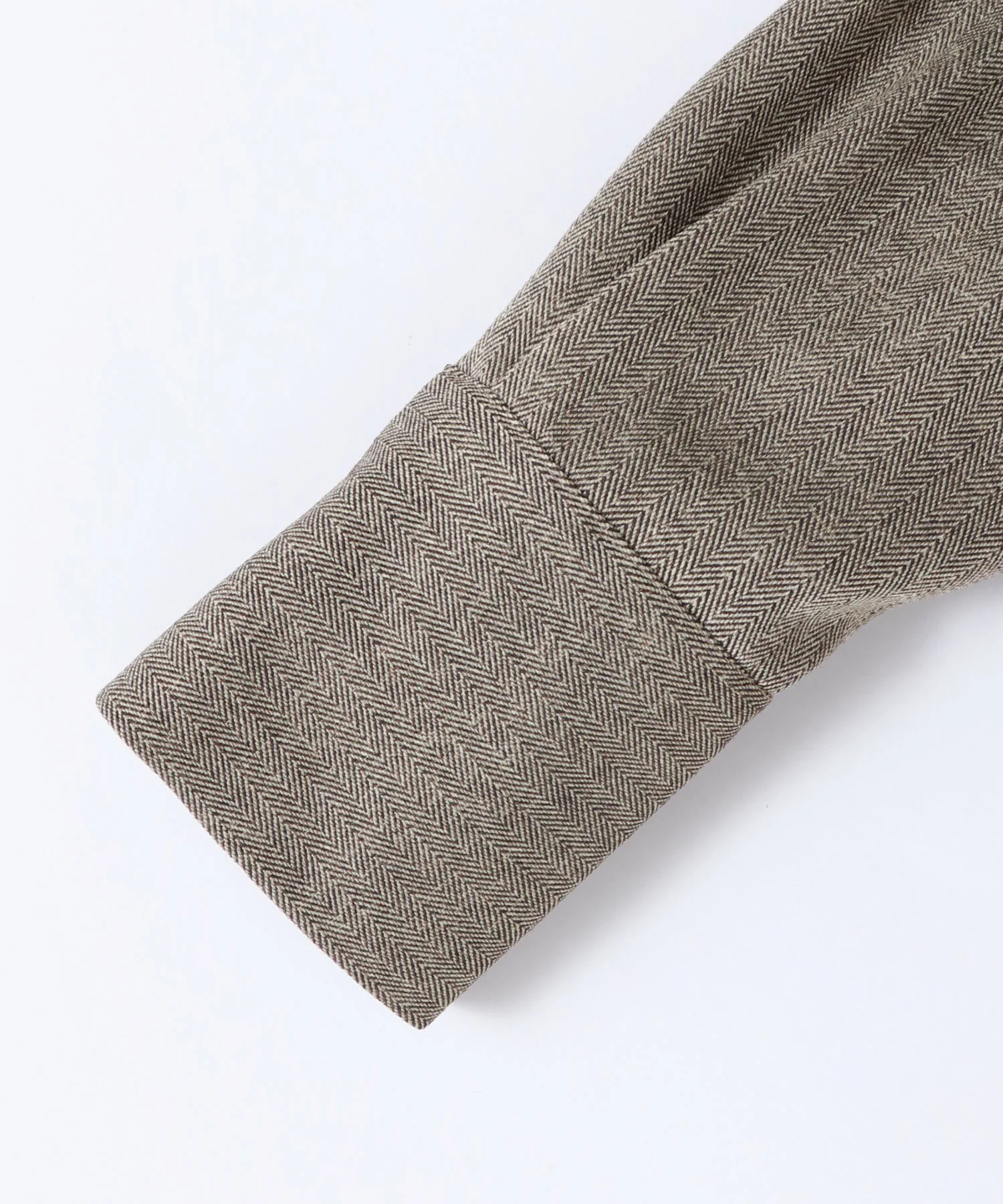 ウールライク シャツジャケット