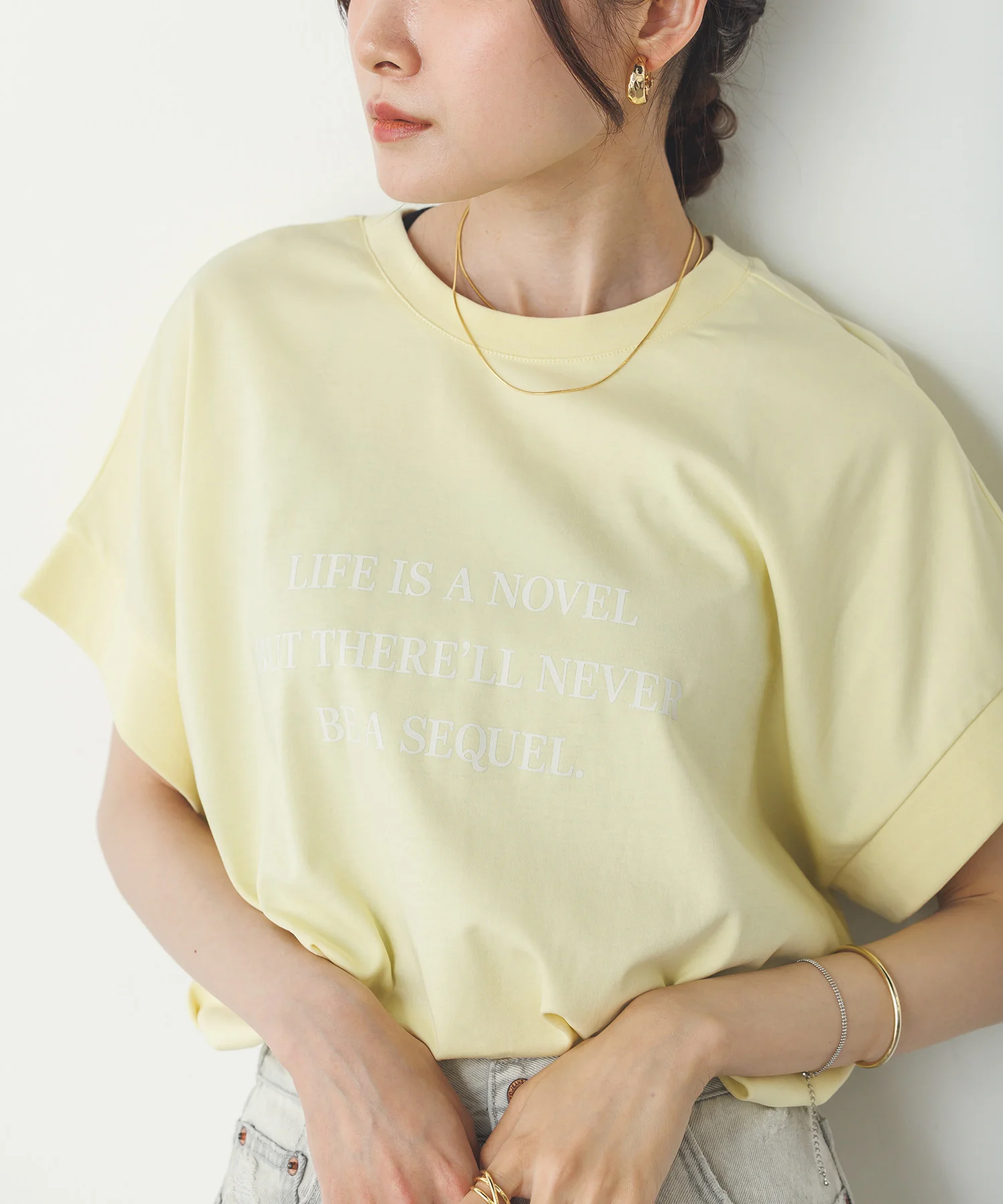 紫外線変化 ロゴTシャツ