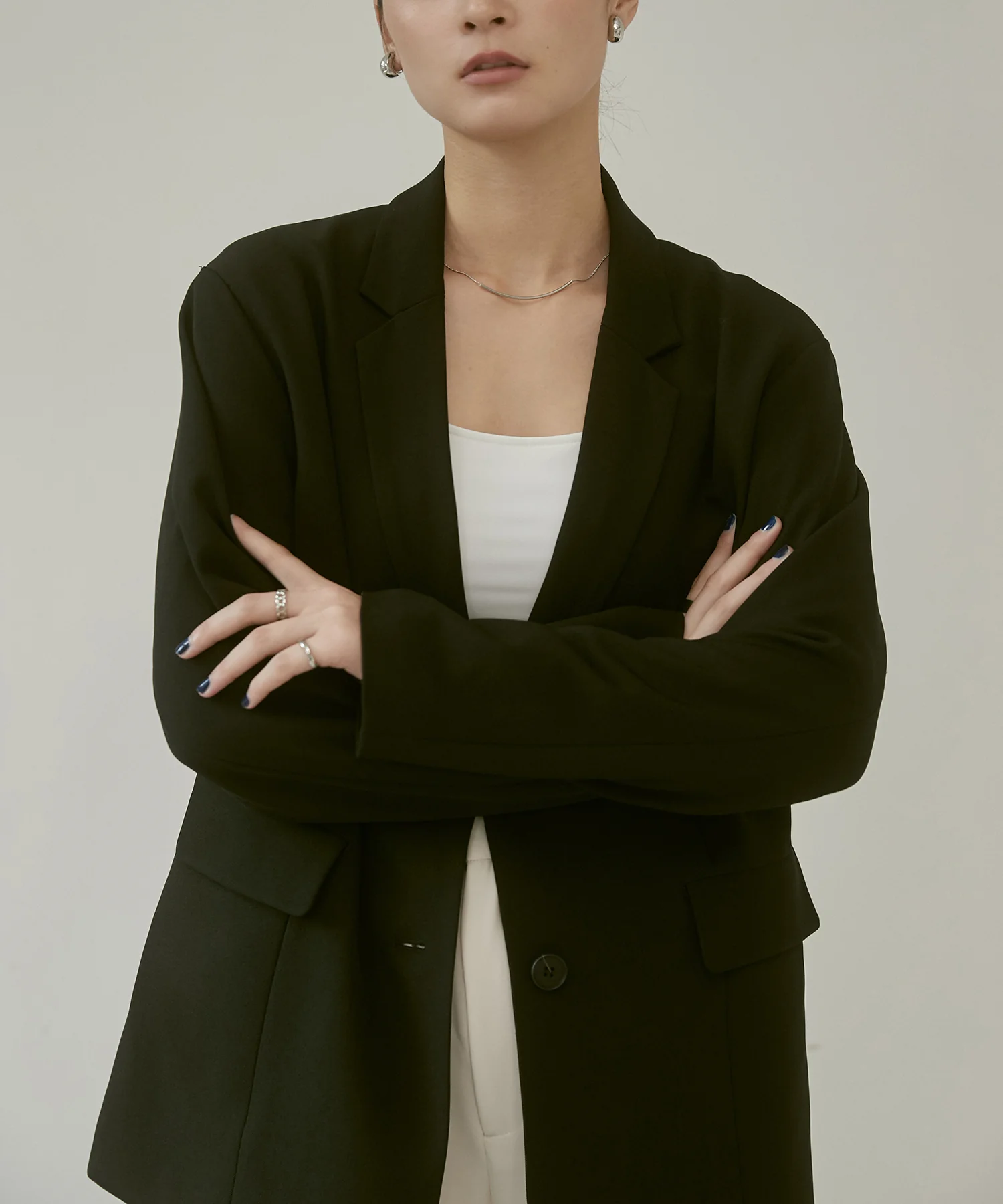 ストレッチポリツイル オーバージャケット