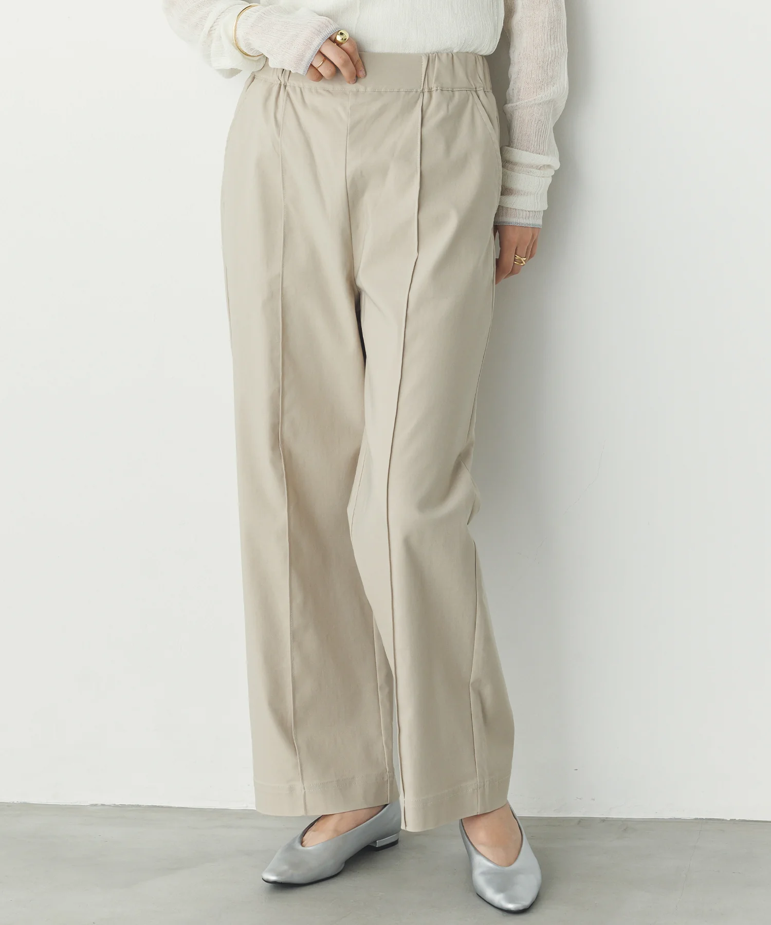 【ストレッチ】バリラク ストレートパンツ