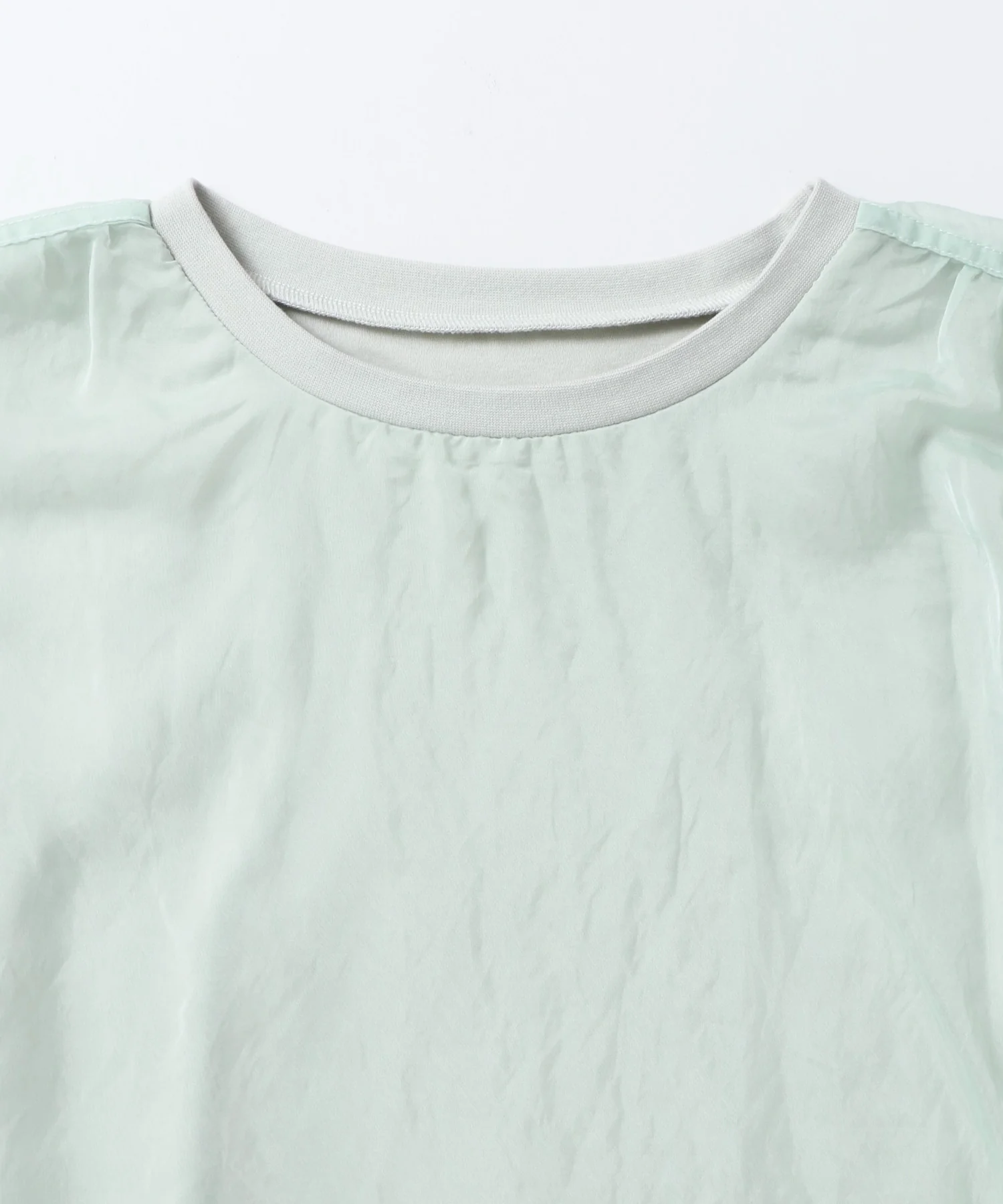 ニュアンス シアーレイヤードトップス