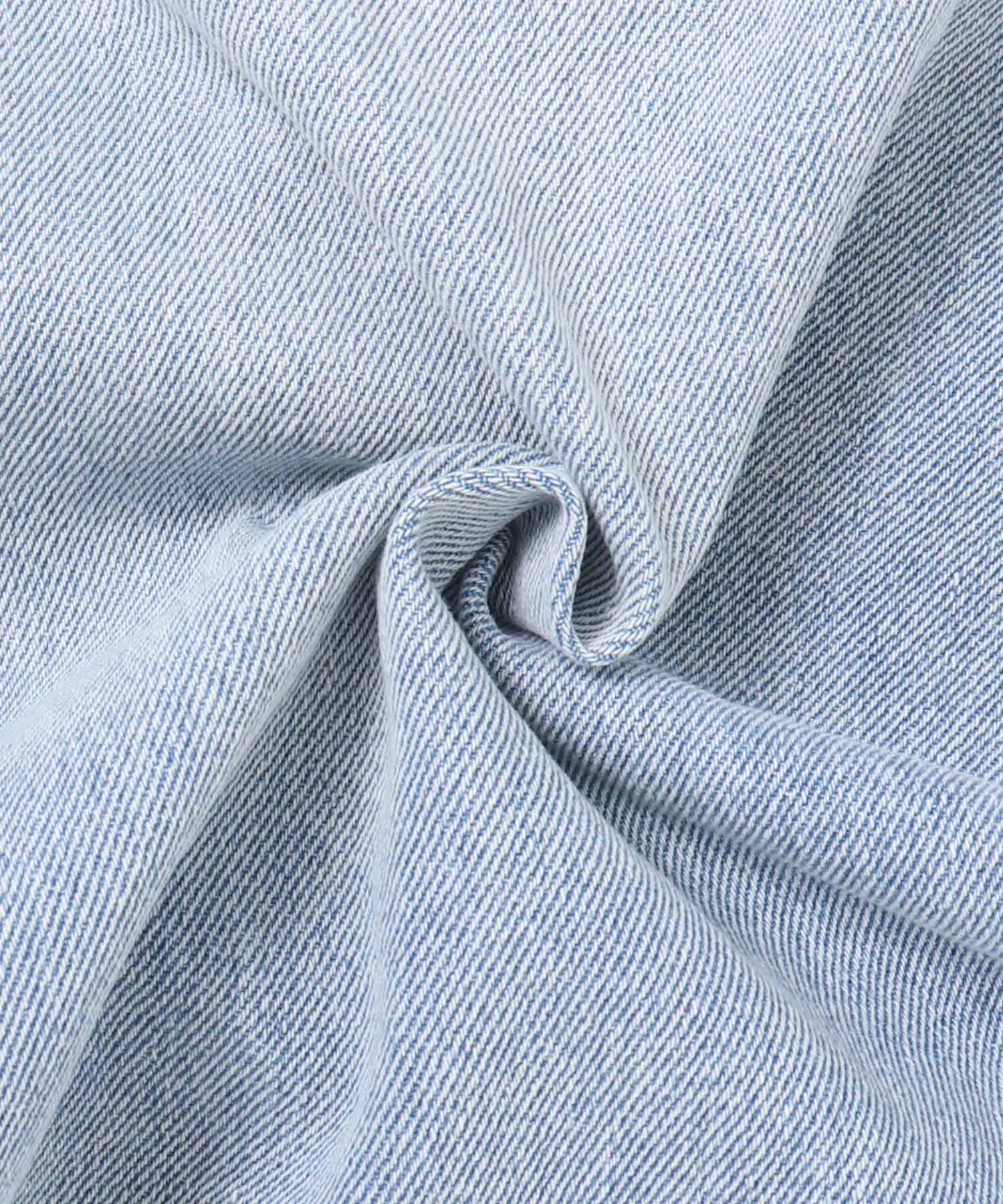 オーバーダイ デニムバギーパンツ