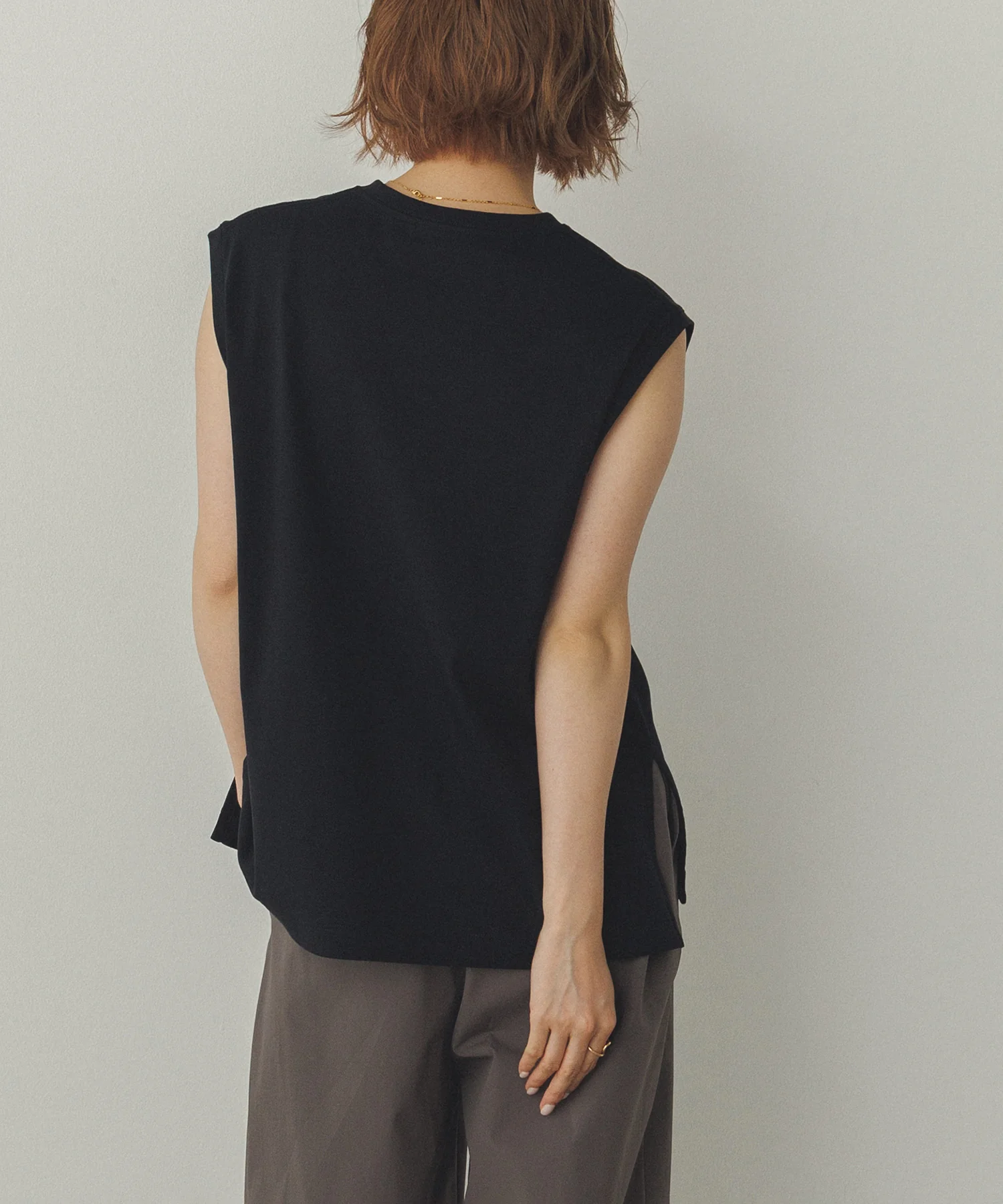 ミニロゴプリント フレンチトップス