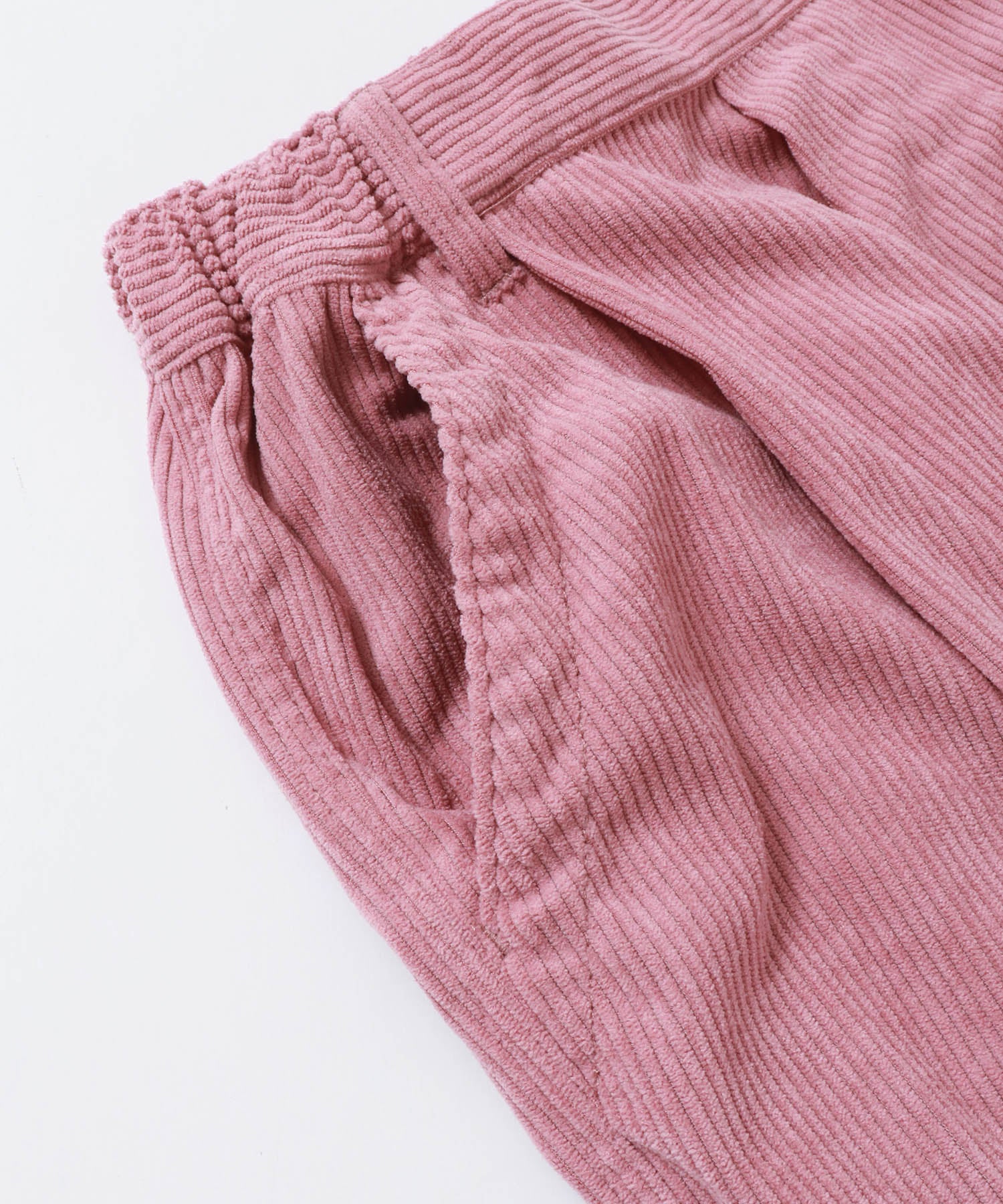 コーデュロイ コクーンパンツ