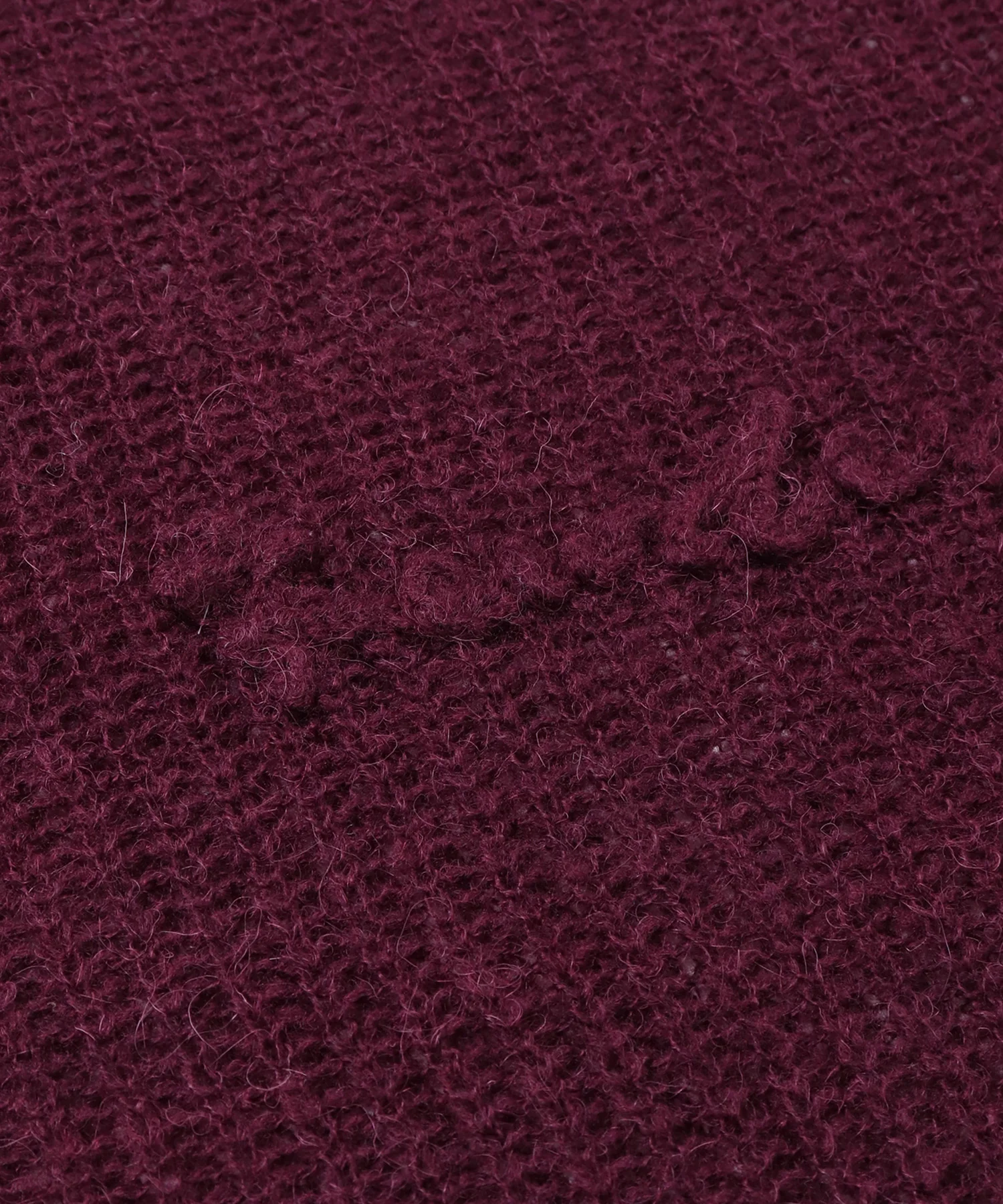 アルパカニット ロゴシアートップス