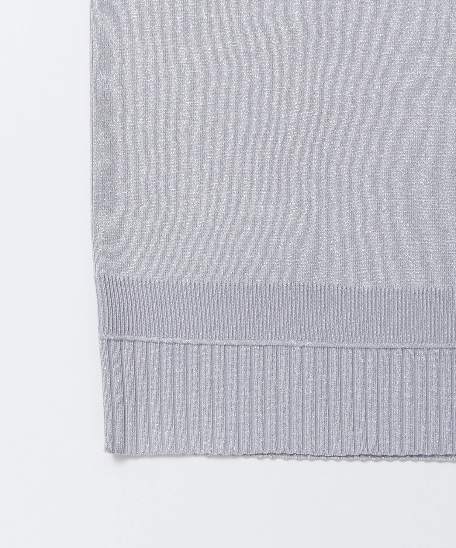 前後2WAY スクエアラメニット タンクトップ