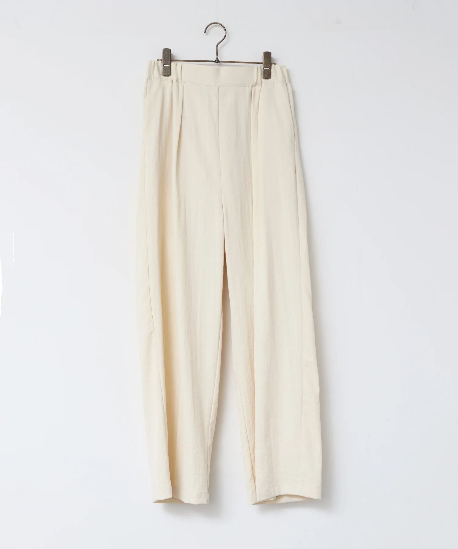 コットンライク気流染め イージーストレートパンツ