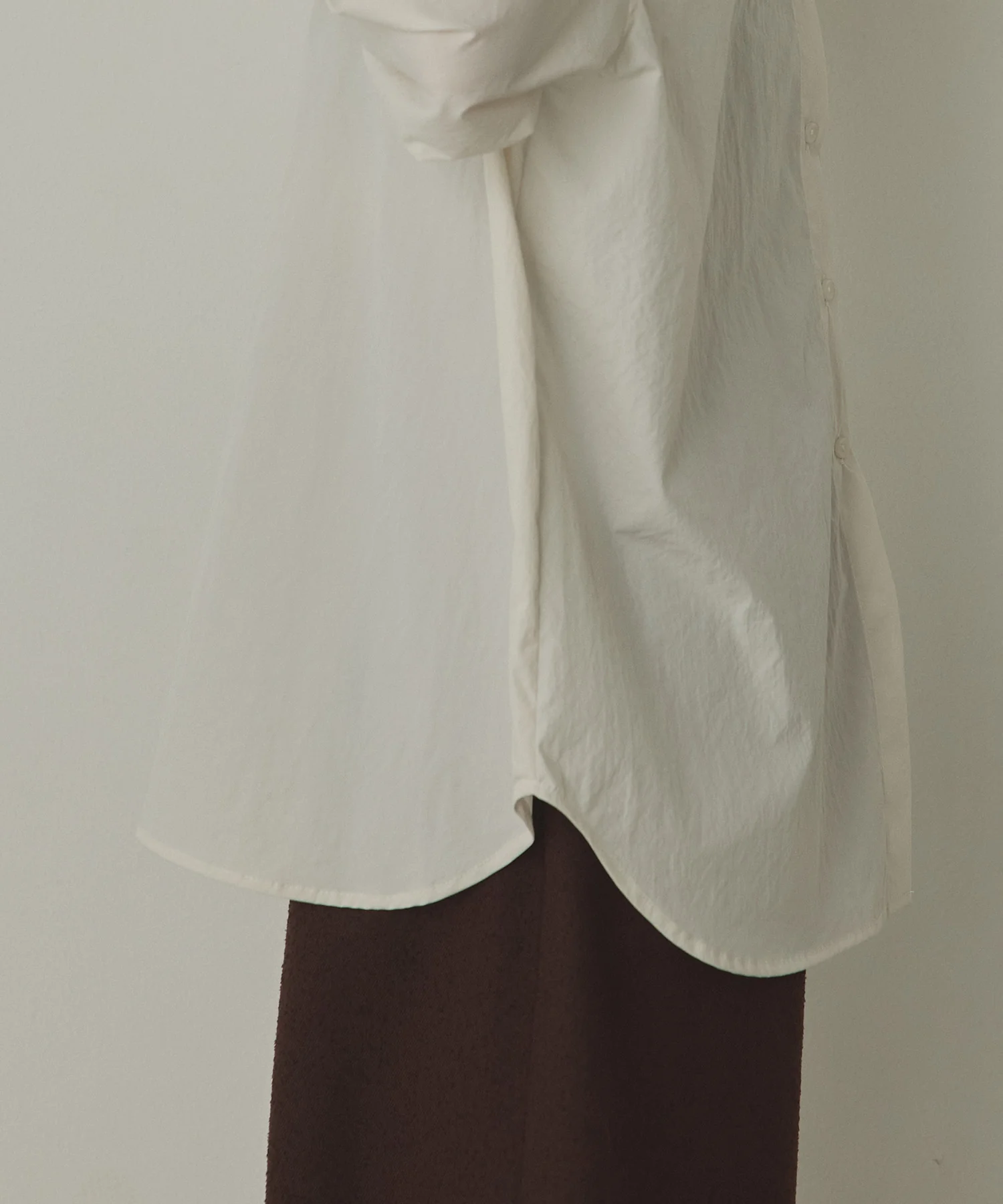 2WAY ハイネックシャツ