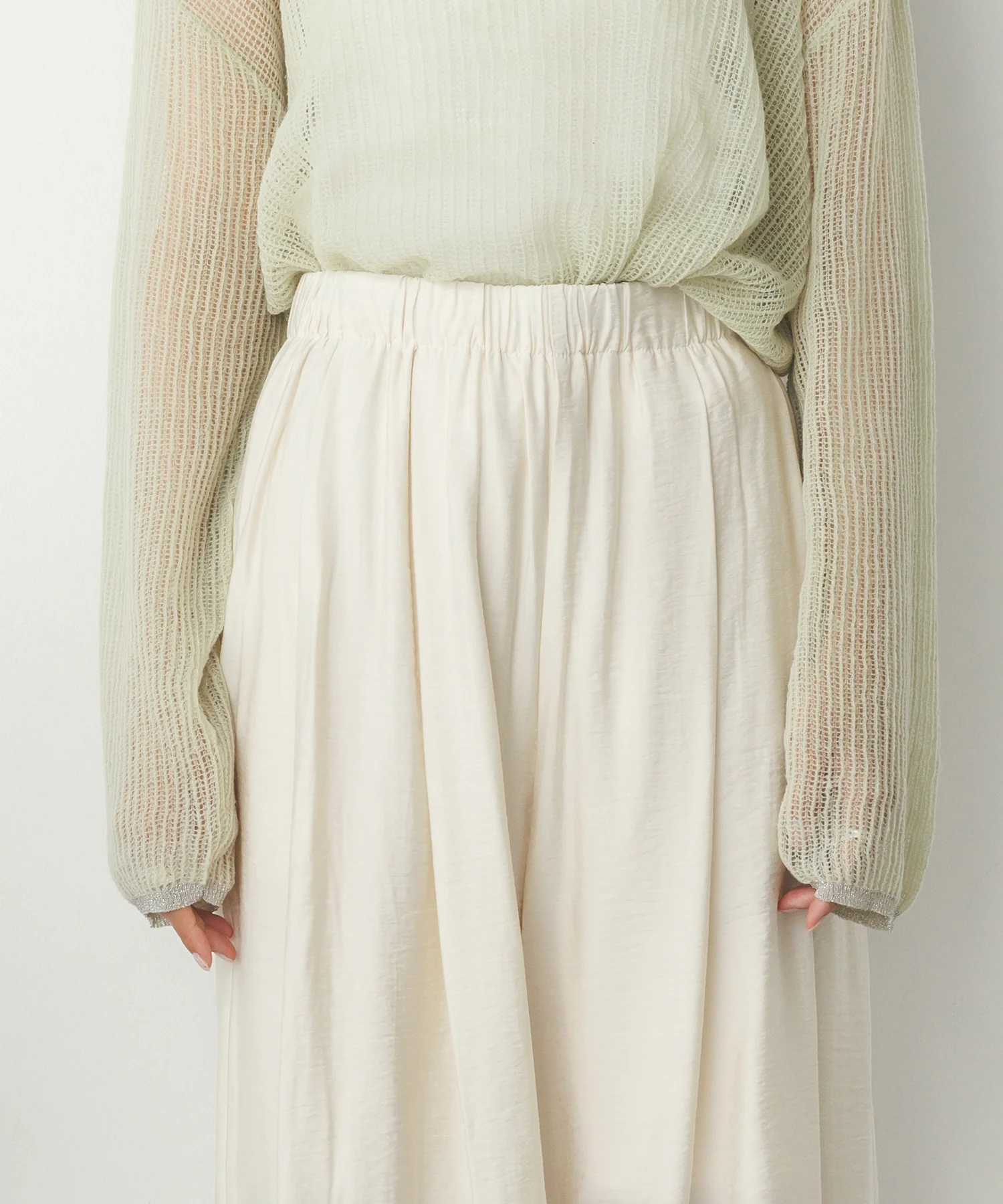 ヴィンテージクロス ワイドパンツ