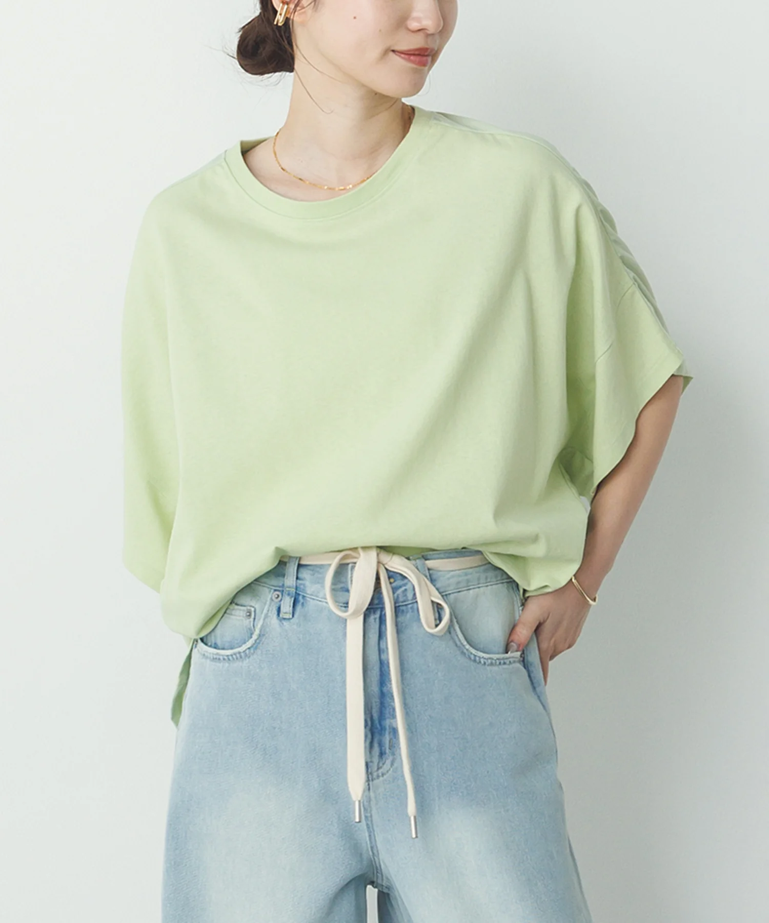 前後2WAY ドルマンTシャツ