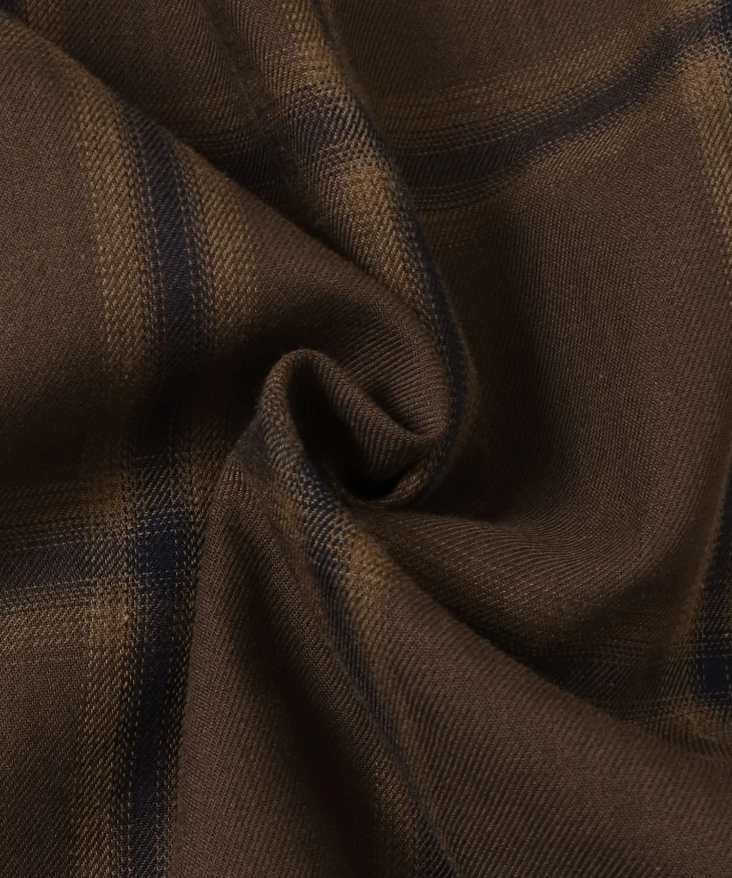 オンブレチェック オーバーシャツ