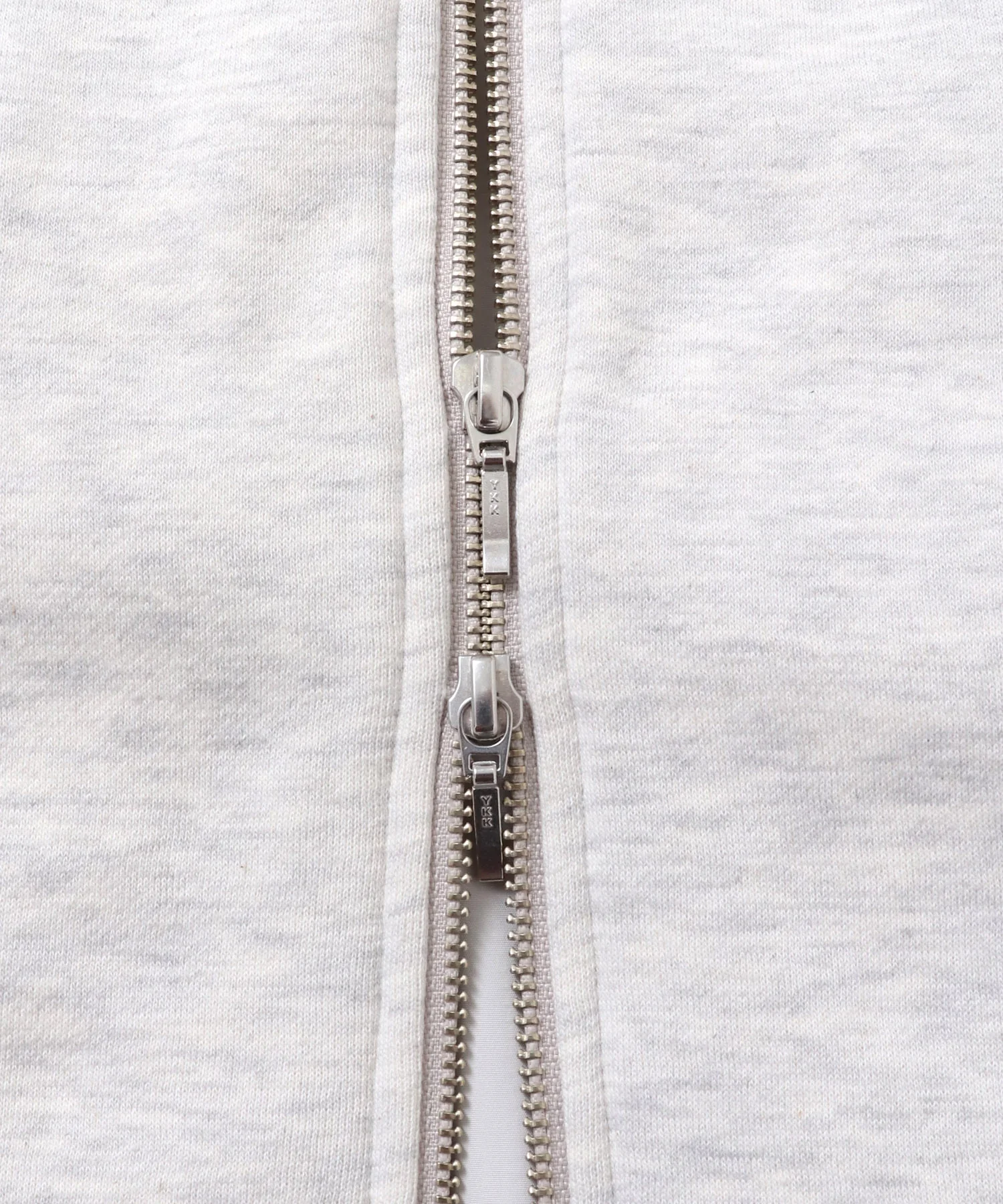 裏起毛 Wジップブルゾン