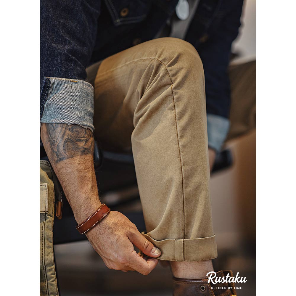 VH-63改良版　コットンツイルチノパンツ