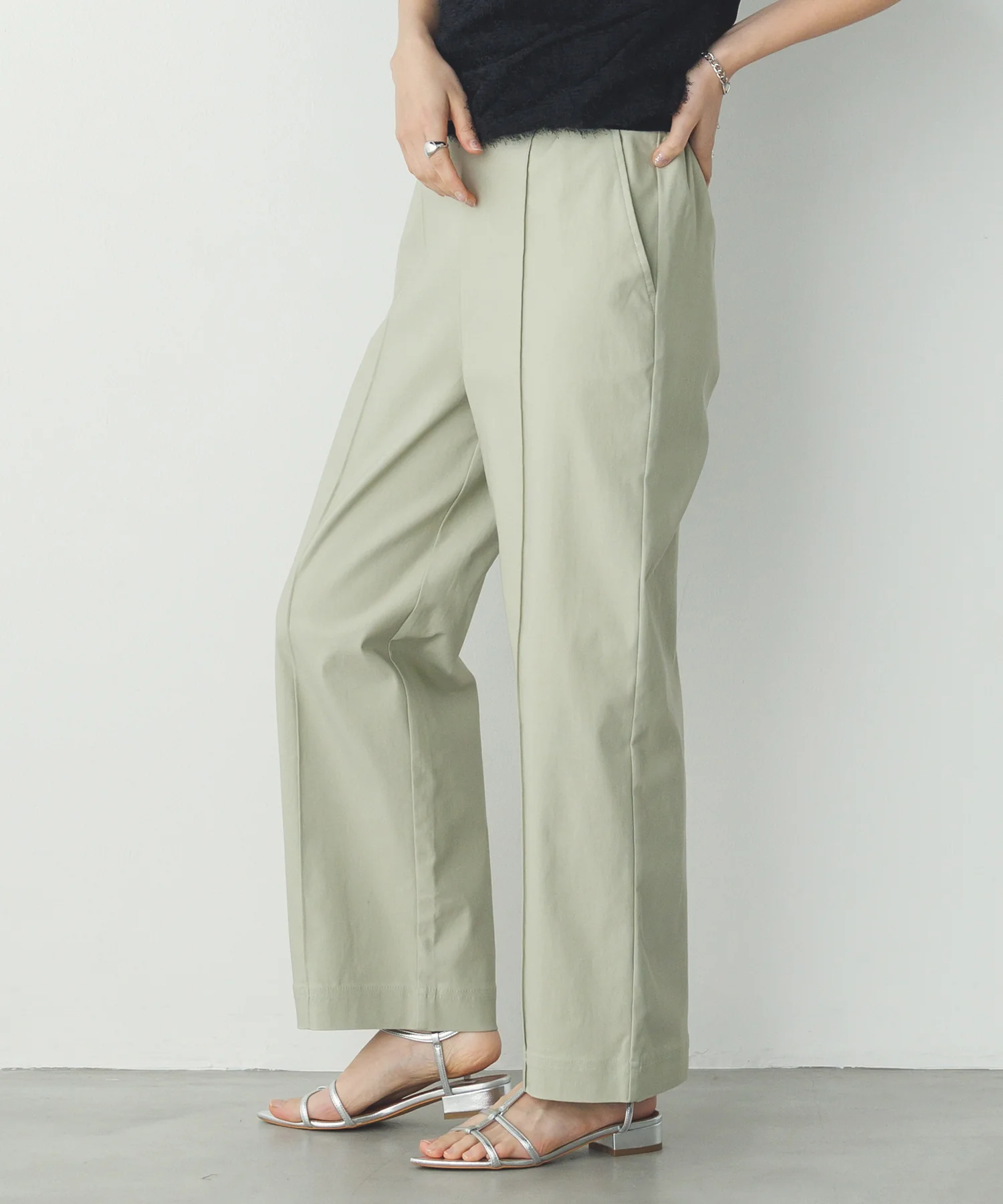 【ストレッチ】バリラク ストレートパンツ