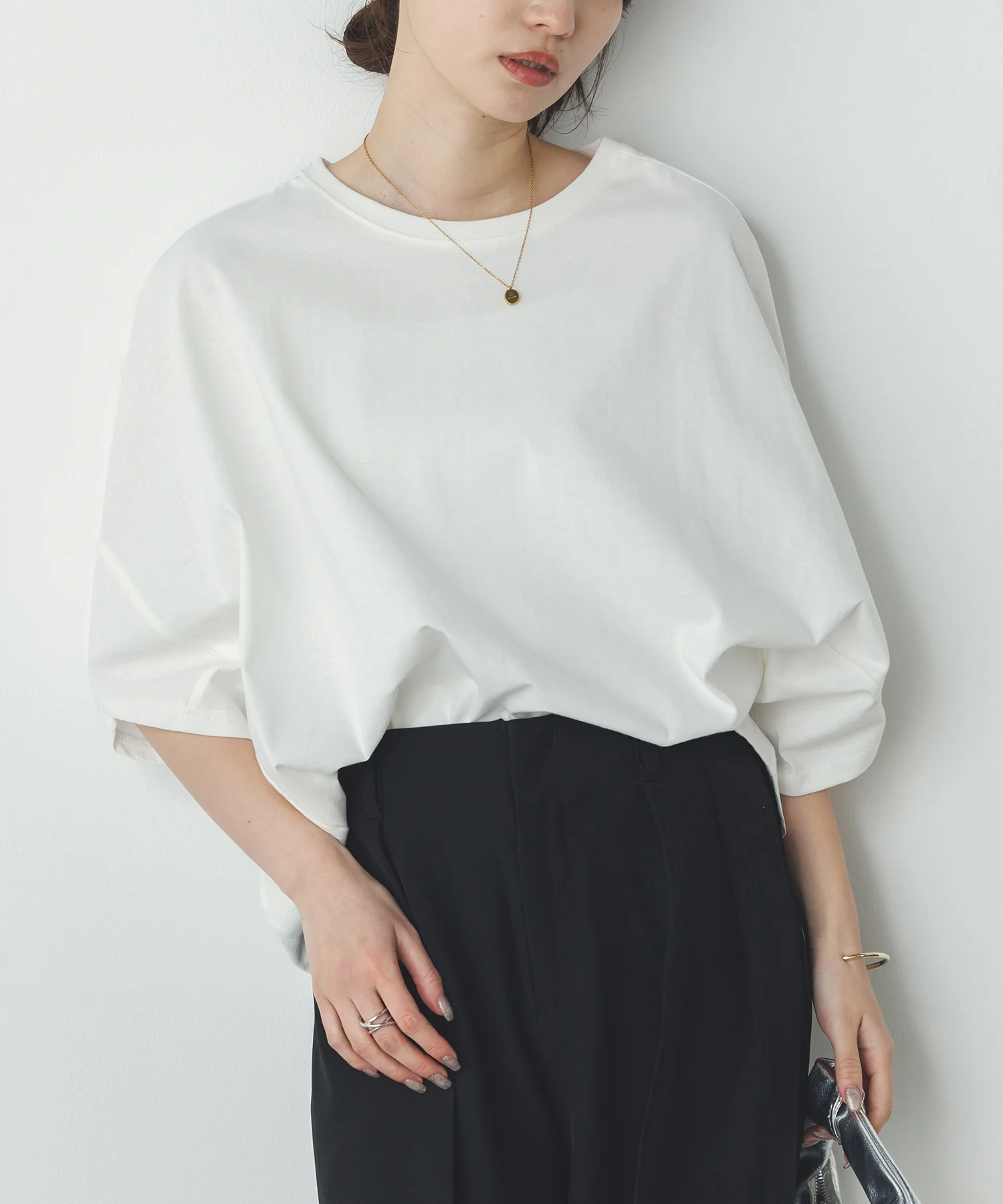 前後2WAY ドルマンTシャツ