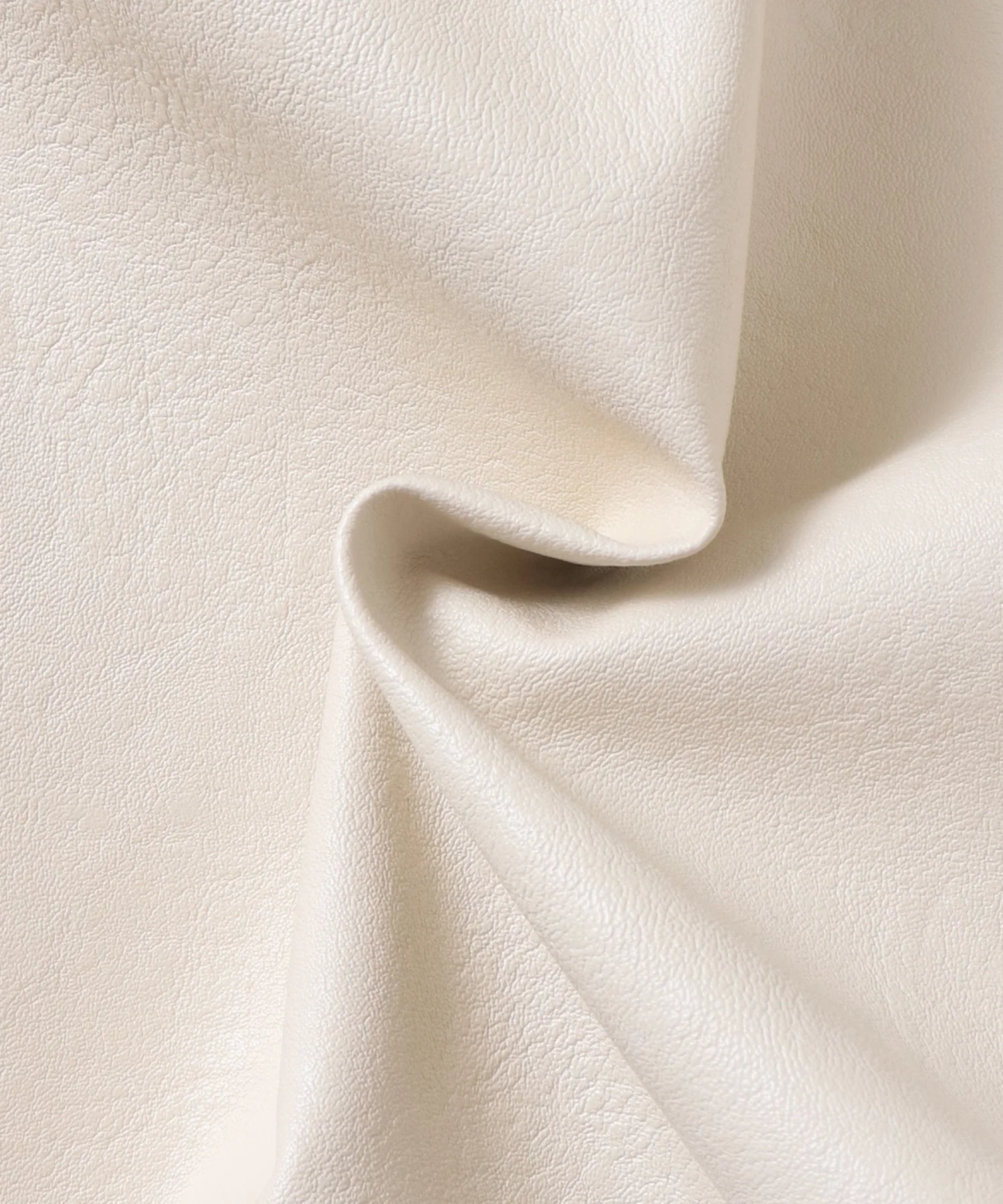 フェイクレザー バルーンブルゾン