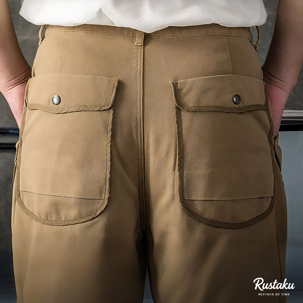 耐摩耗　ヘビーコットン 改良されたファイヤーマンパンツ