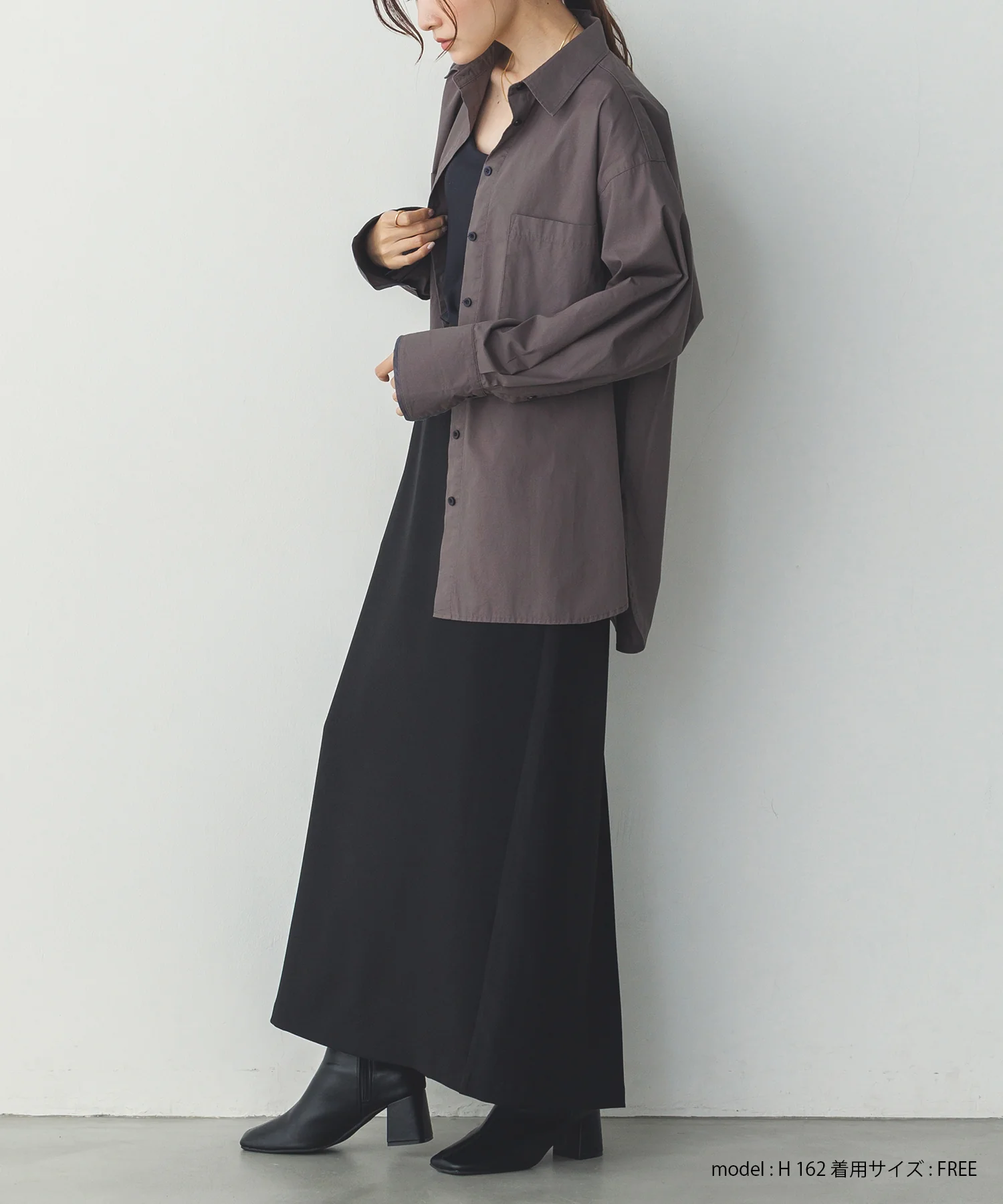 【WEB限定/別注】タイプライター オーバーシャツ