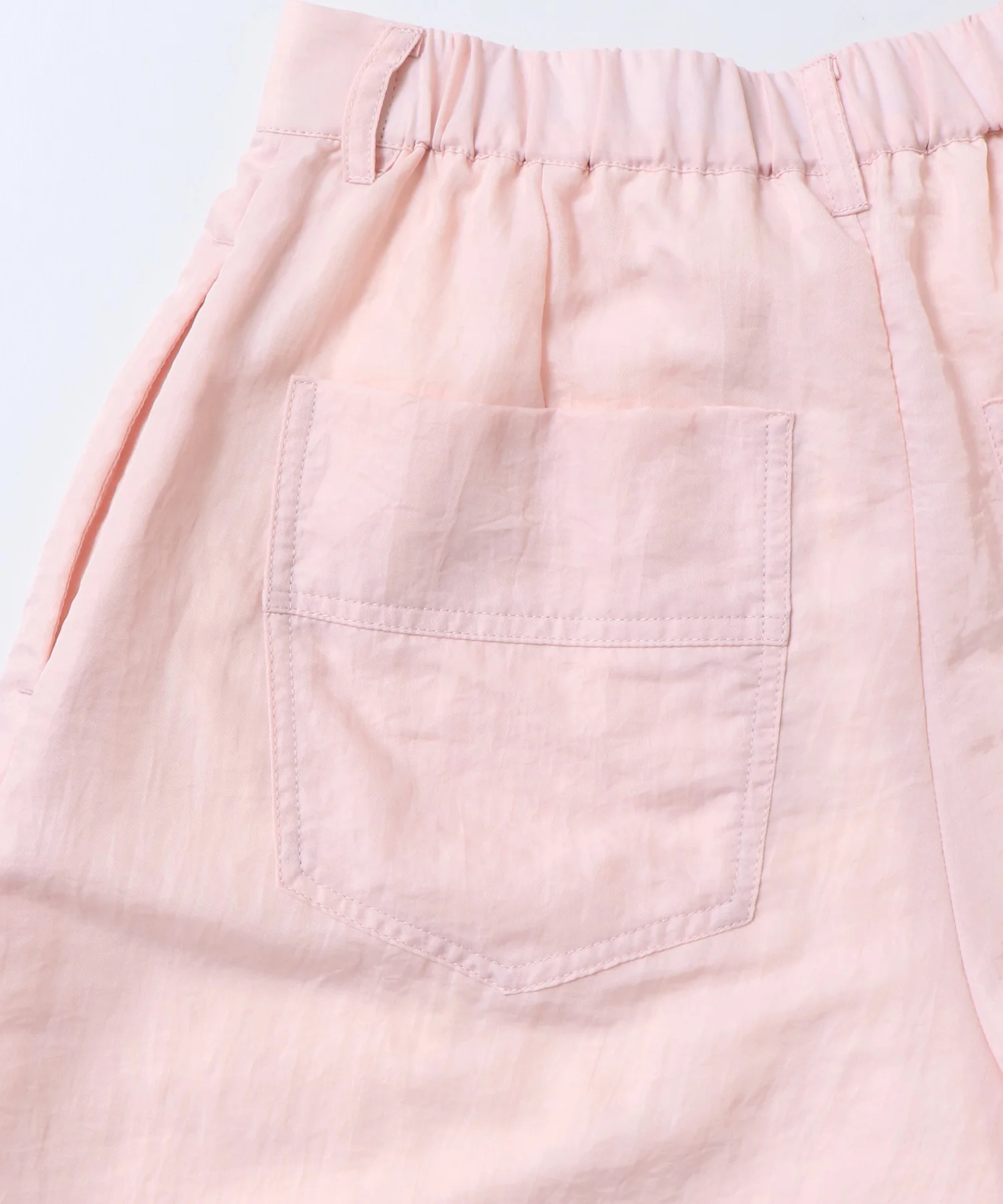 ナイロンツイル タックパンツ