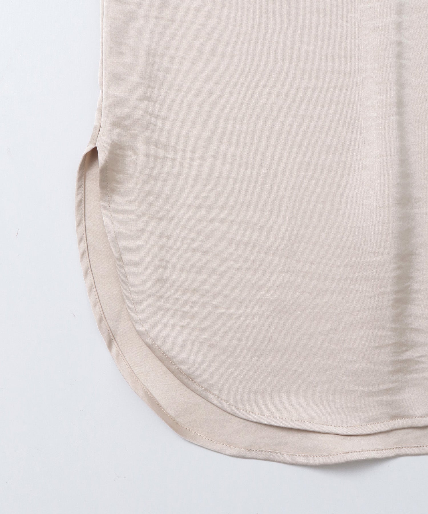 マットサテン オーバーシャツ