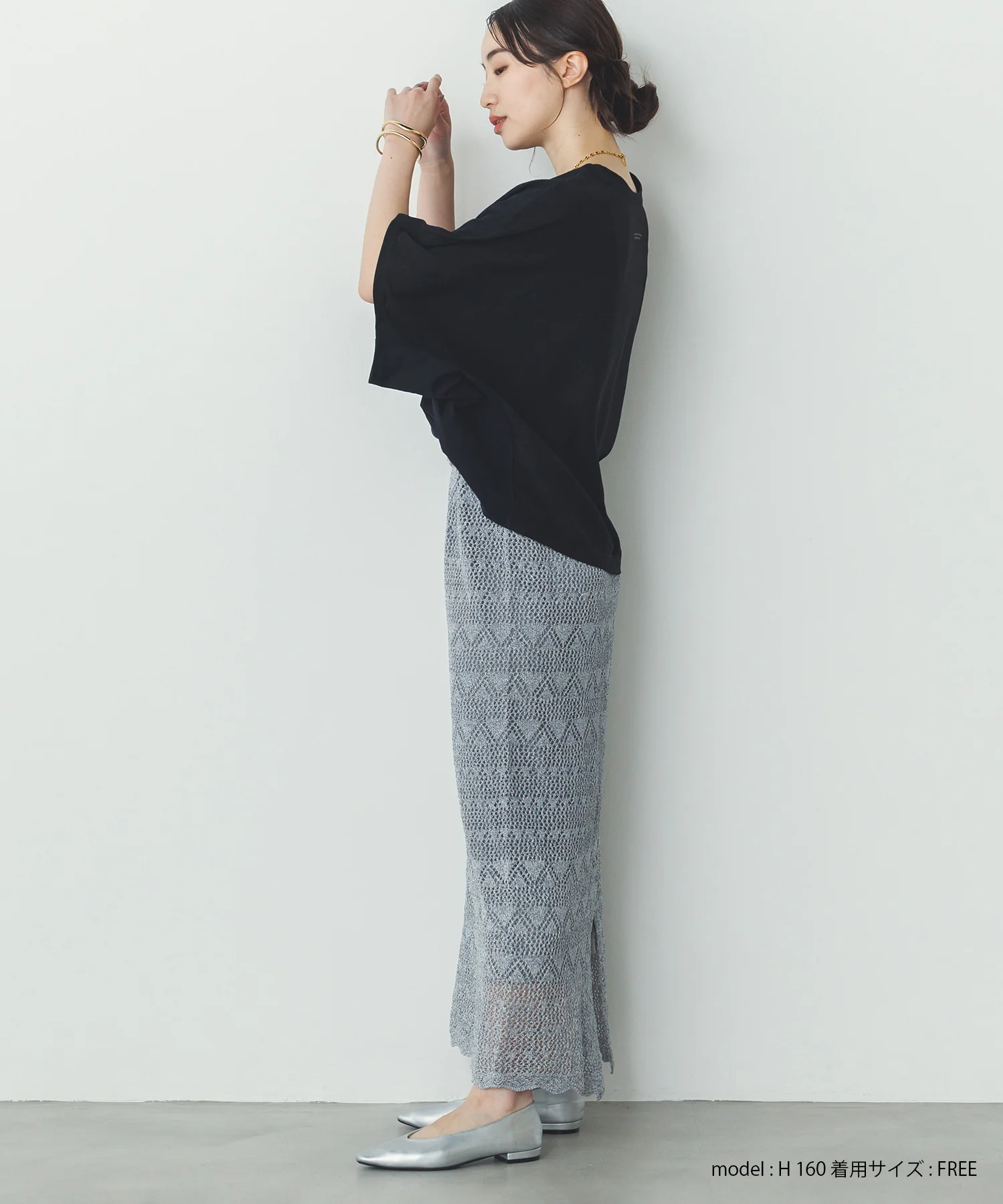 前後2WAY ドルマンTシャツ