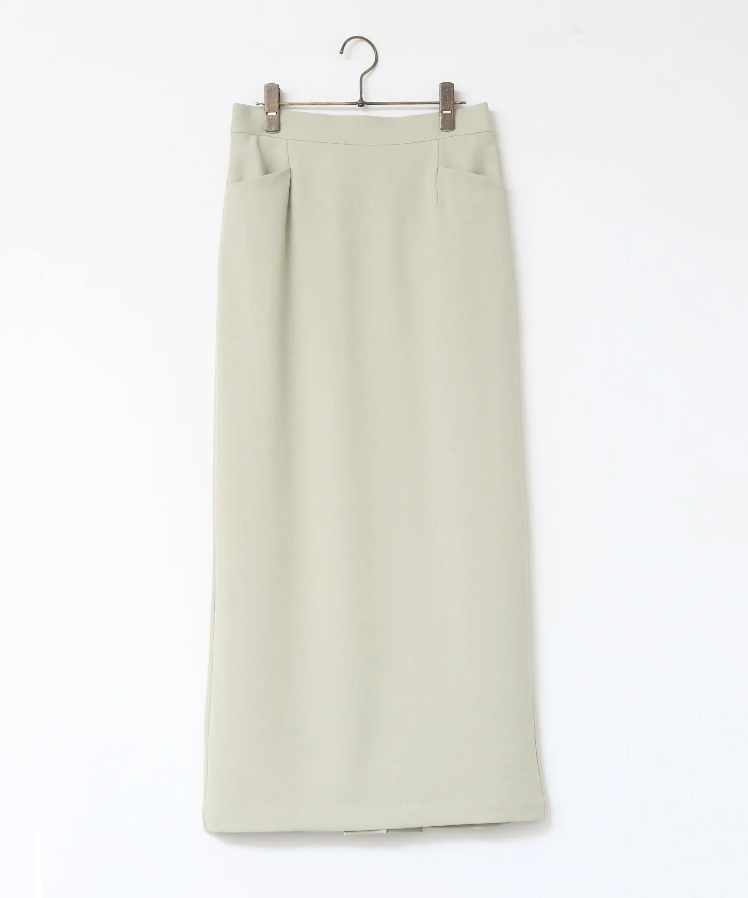 ストレッチポリツイル ナロースカート
